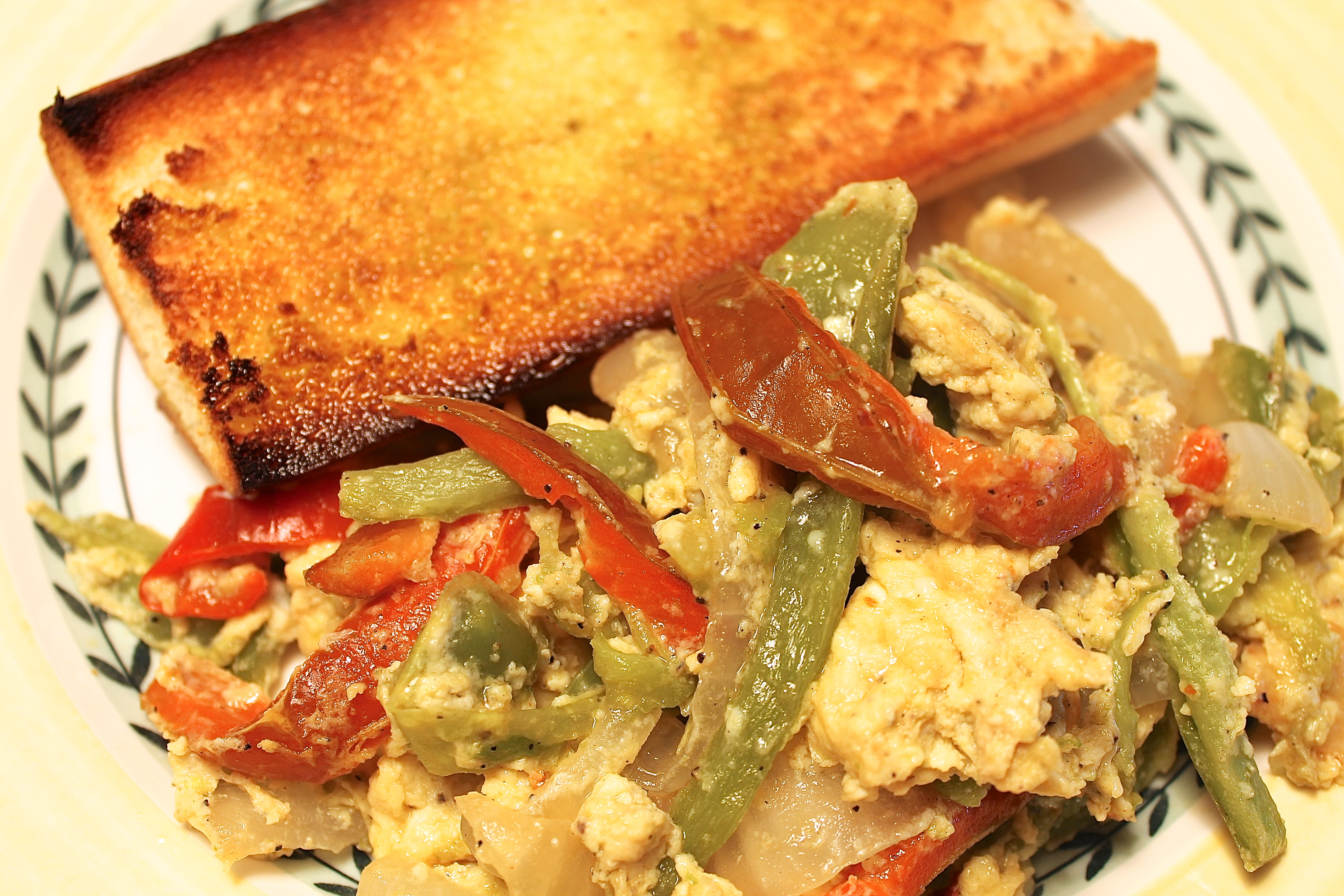 Peppers And Eggs 