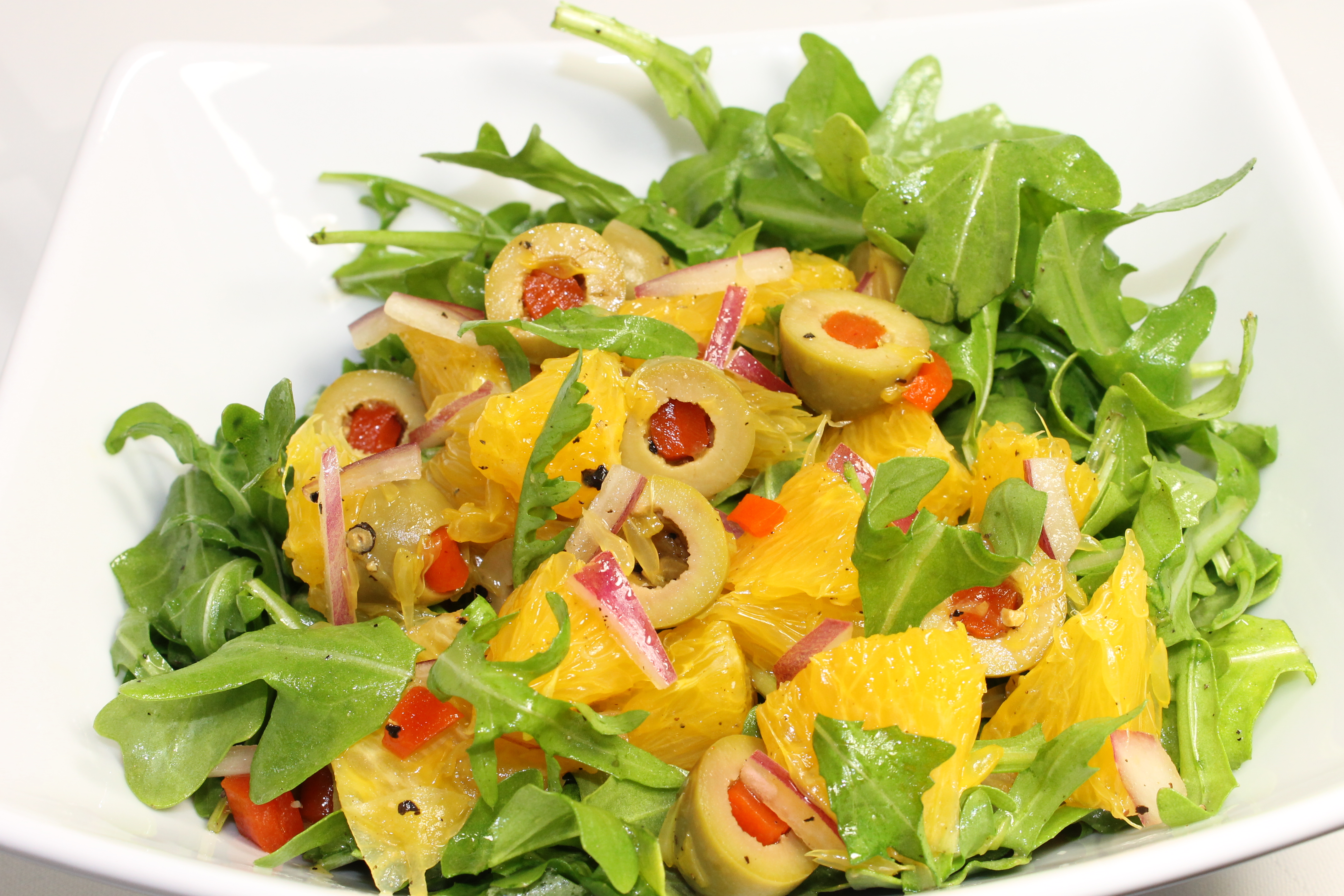 Mediterranean Olive And Orange Salad