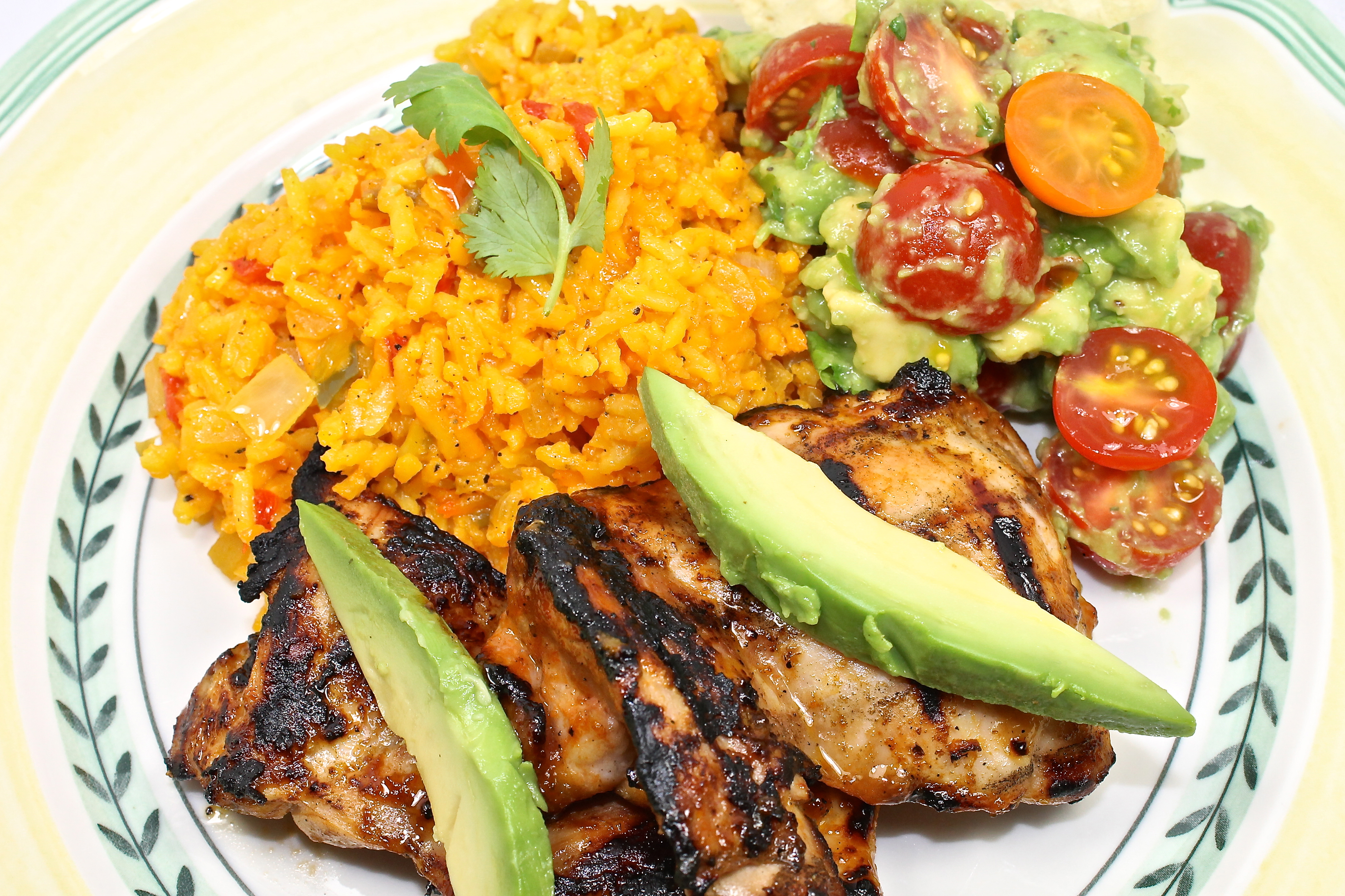IMG_3475 Grilled Chicken Thighs With Honey Sriracha Glaze