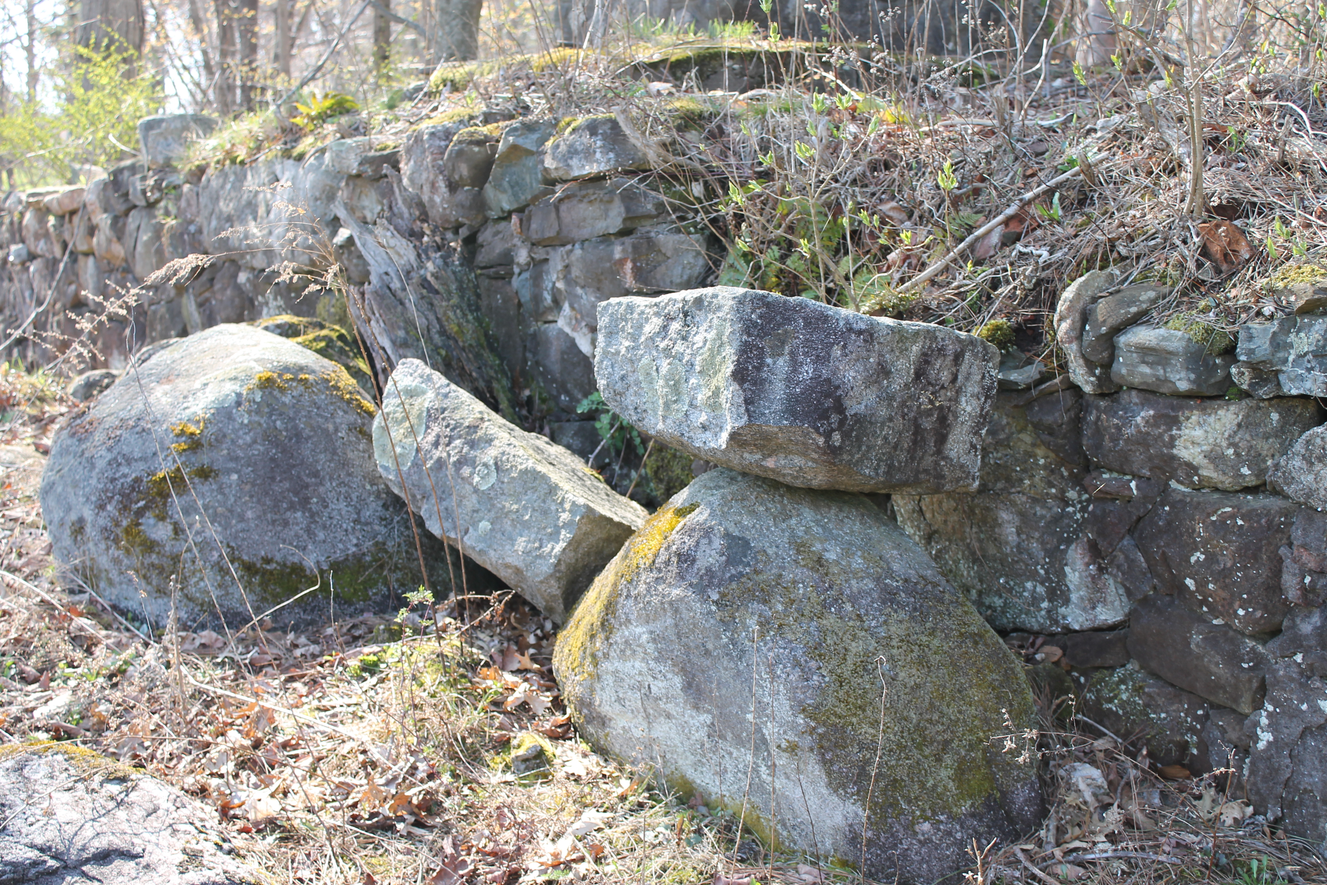 Crumbling Walls Caused By Winter Freezes And Spring Thaws