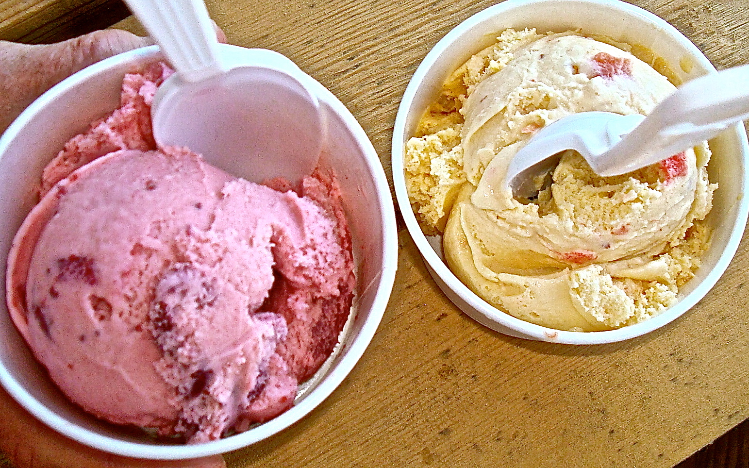 homemade ice cream