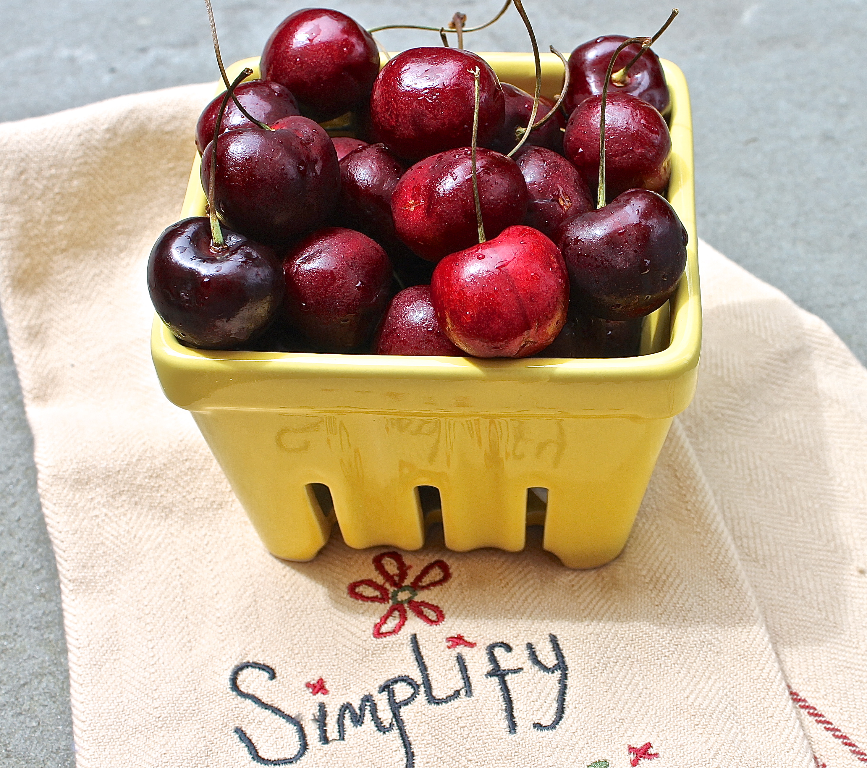 Sweet Red Cherries
