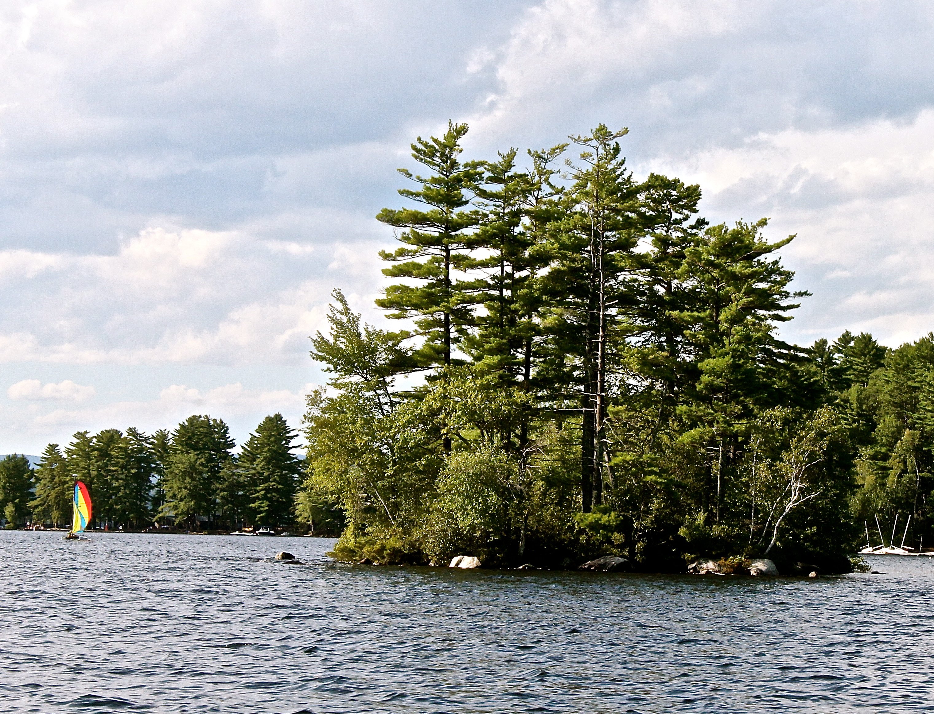 Isand On Long Lake Maine
