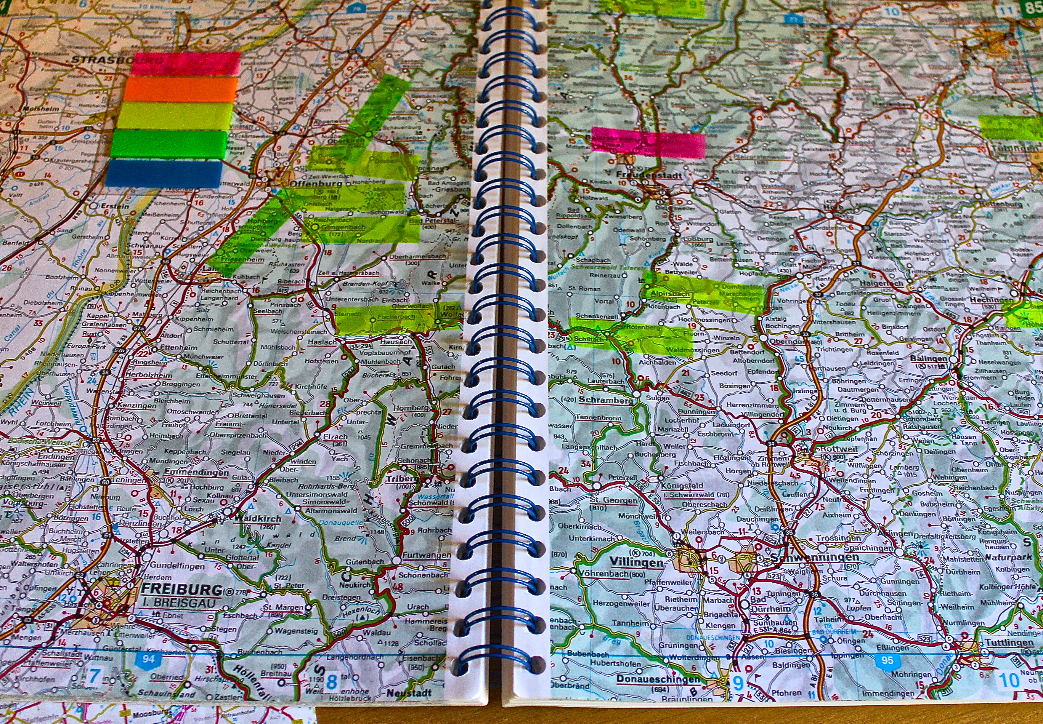 Mark Scenic Routes And Points Of Interest On Detailed Maps