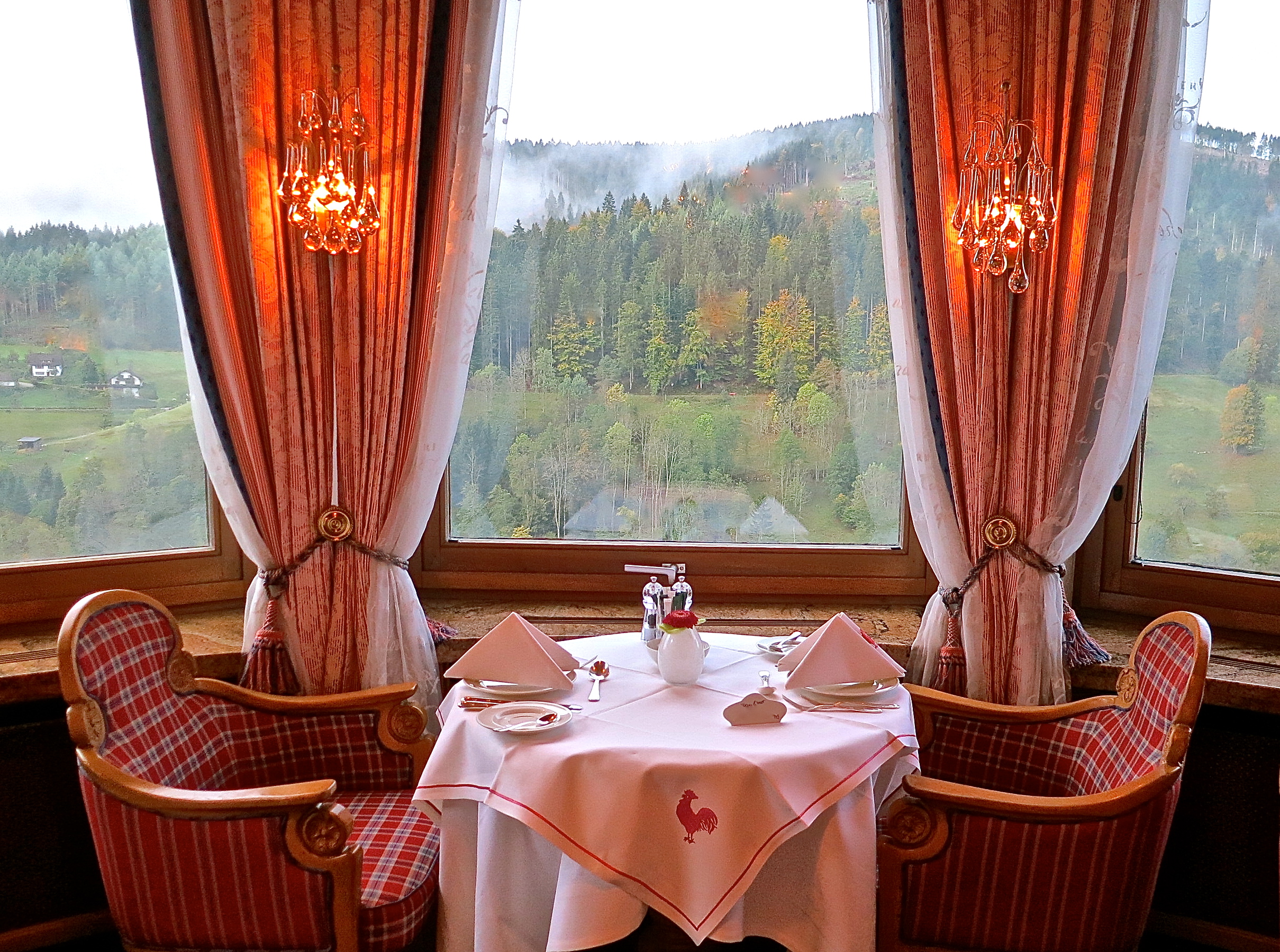 Beautifully Set Breakfast Table At The Silberberg
