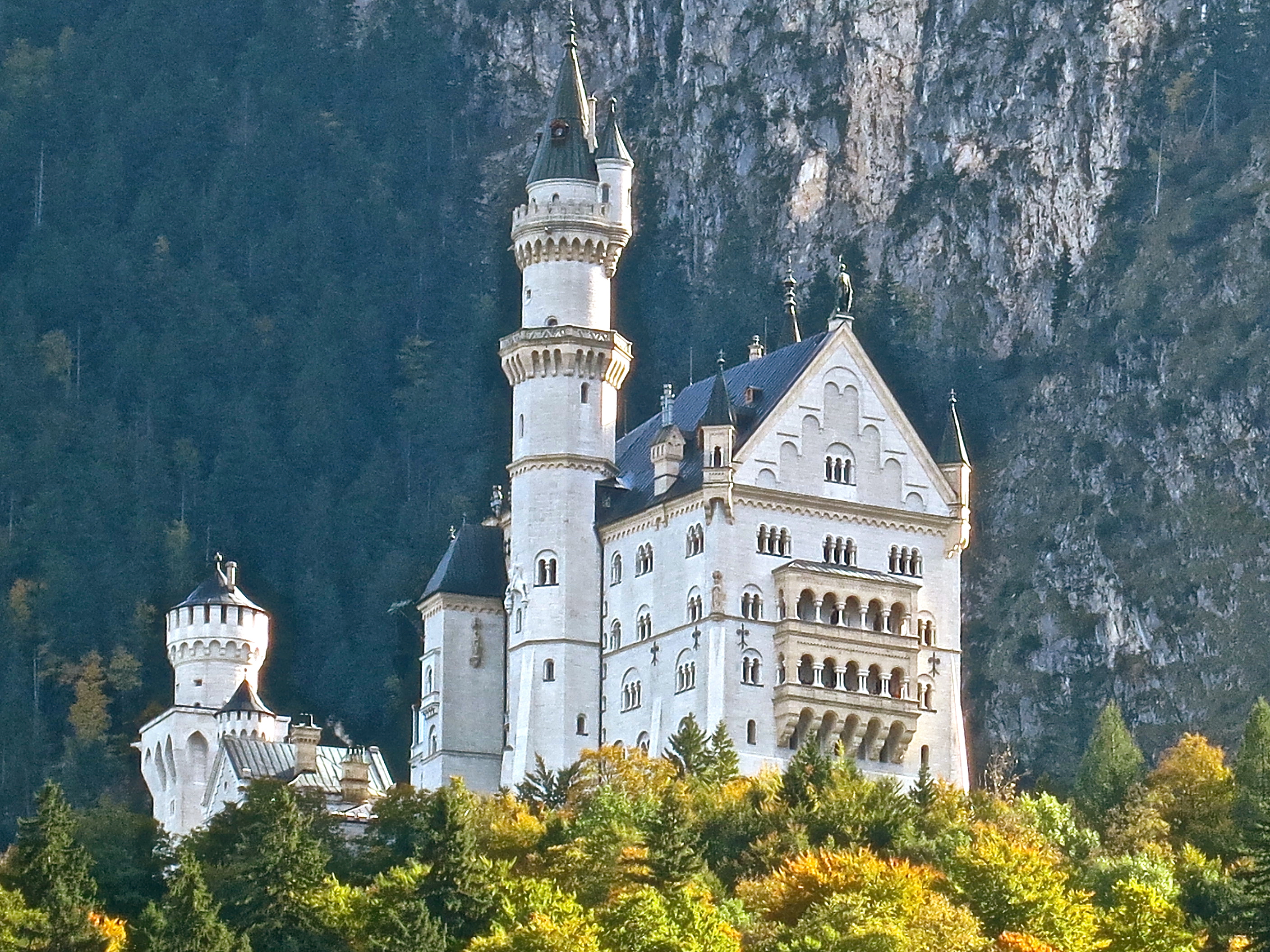 Neuschwanstein Castle Built by Ludwig II 