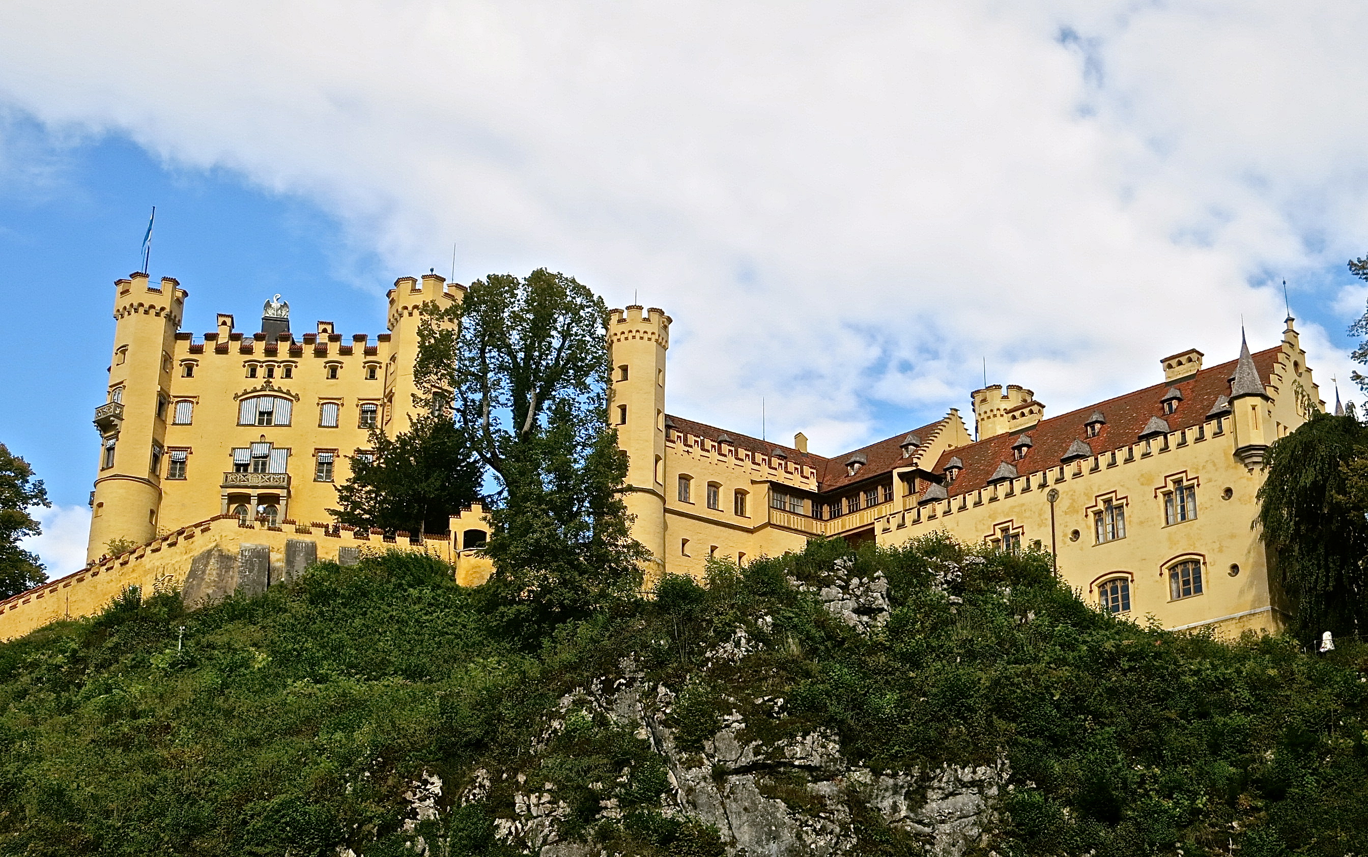 Hohenschwangau Castle Where Ludwig II Lived As A Young Boy