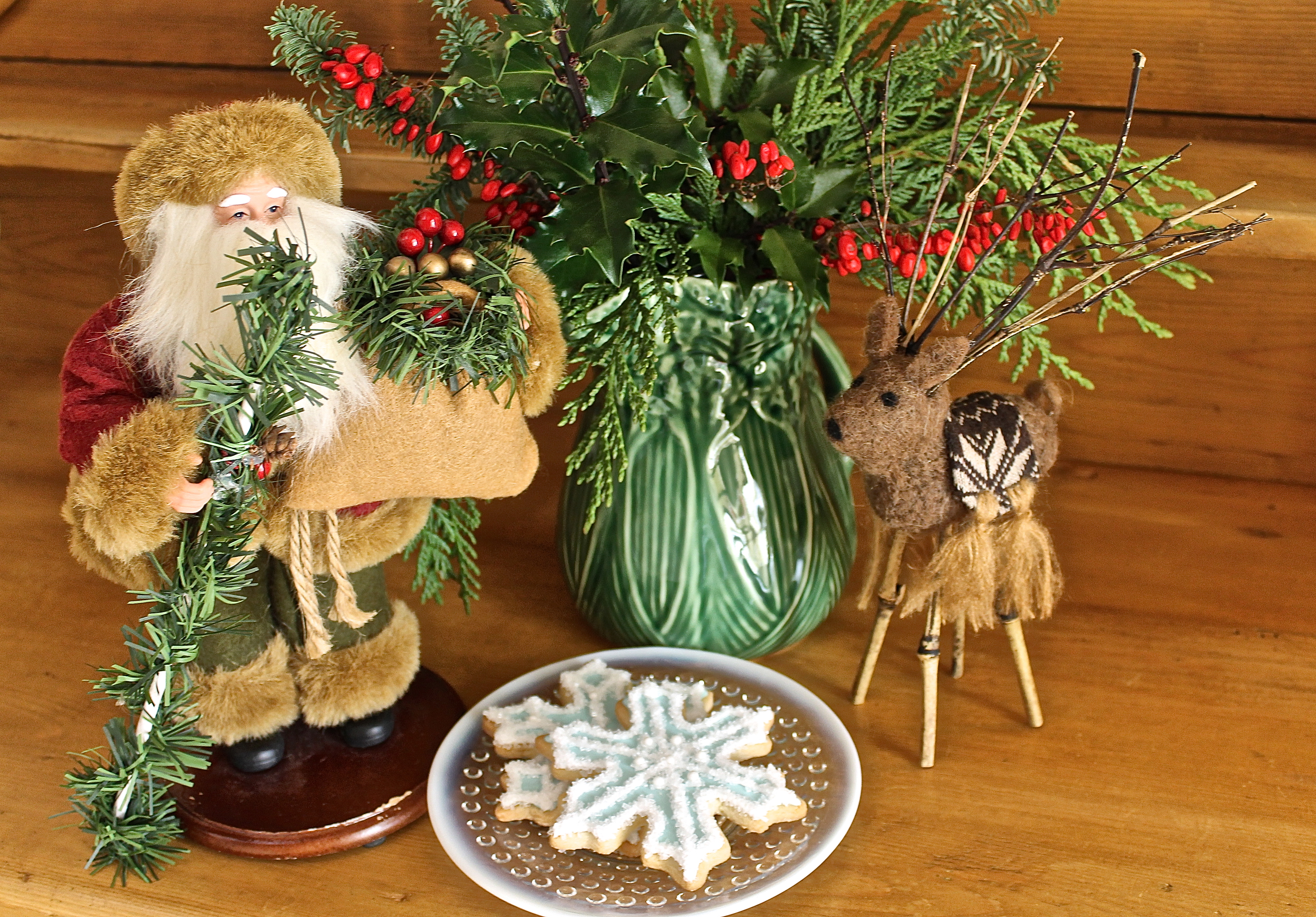 I Will Be Leaving Tiffany Snowflake Cookies For Santa