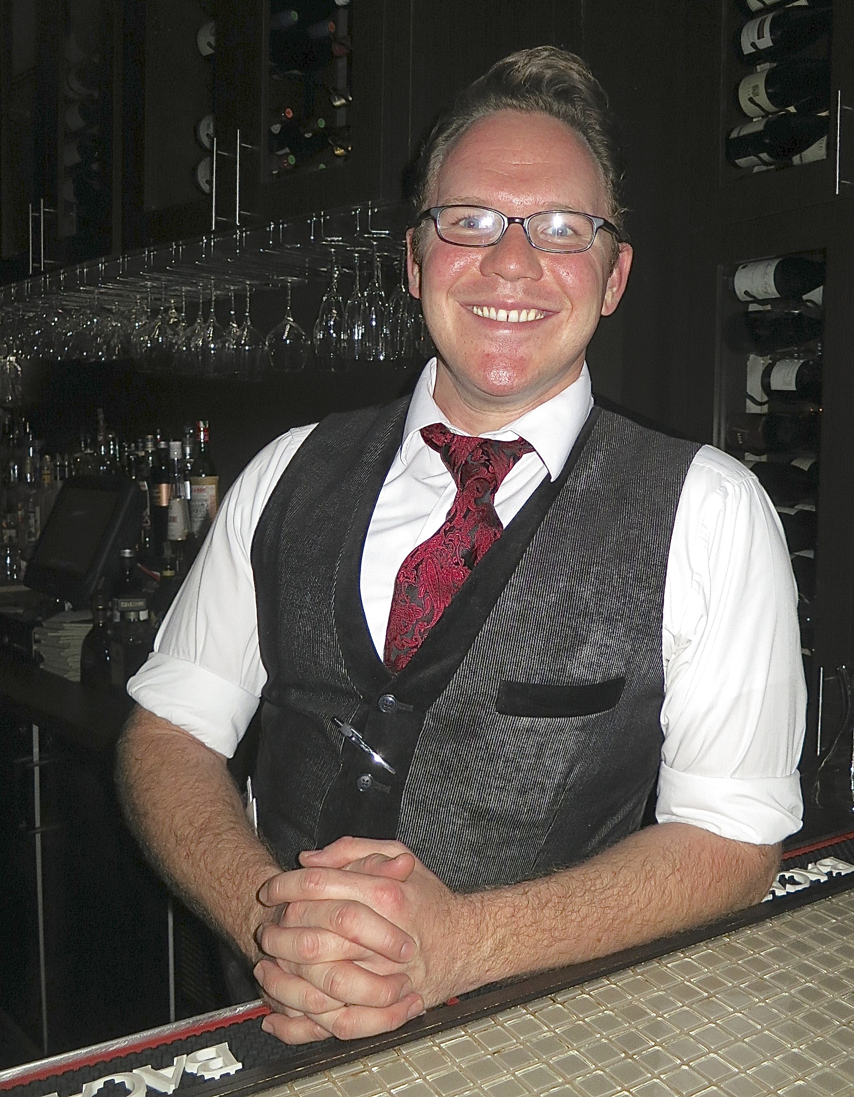 Mixologist Luke Tullos