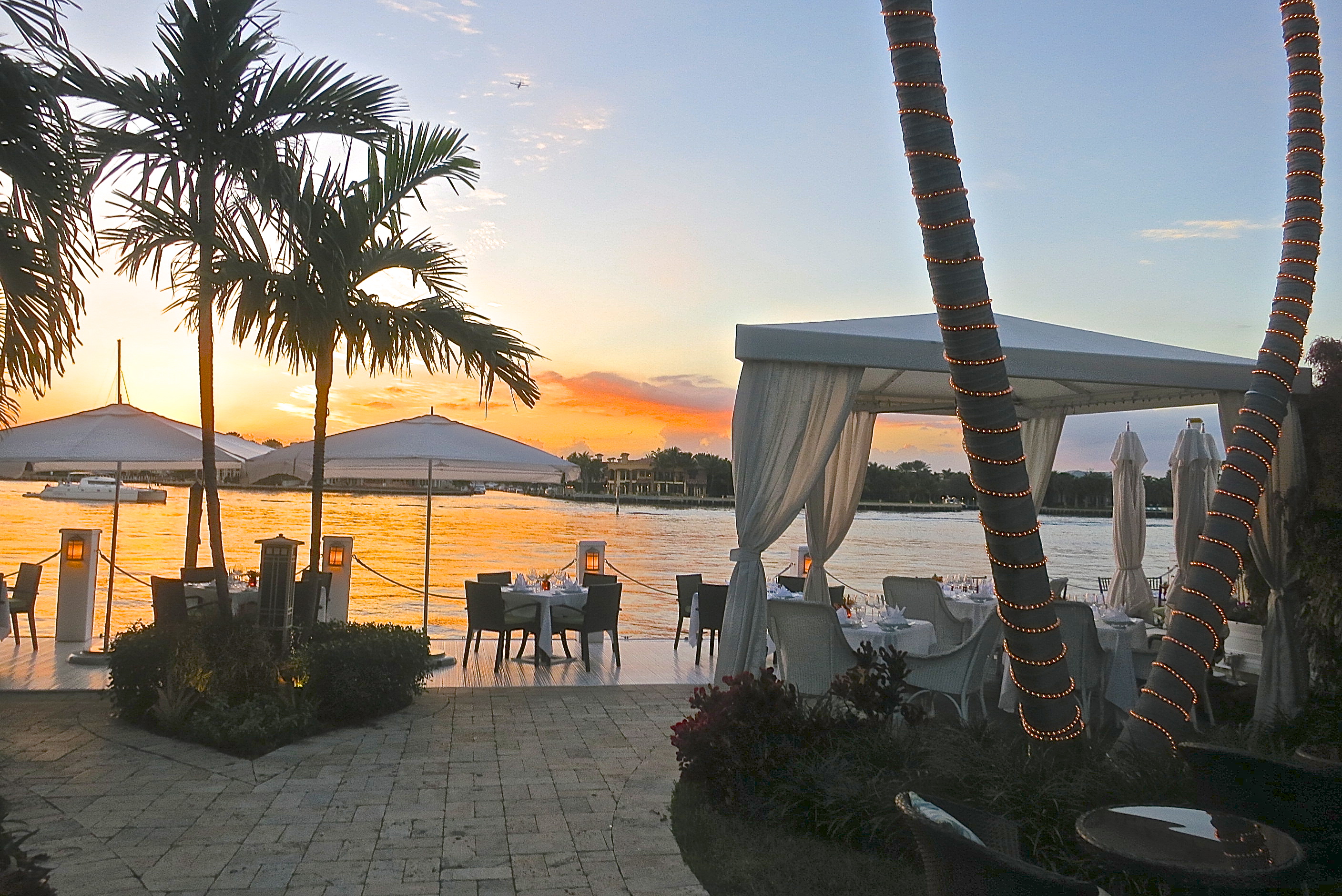 Sunset Dinner On The Dock 