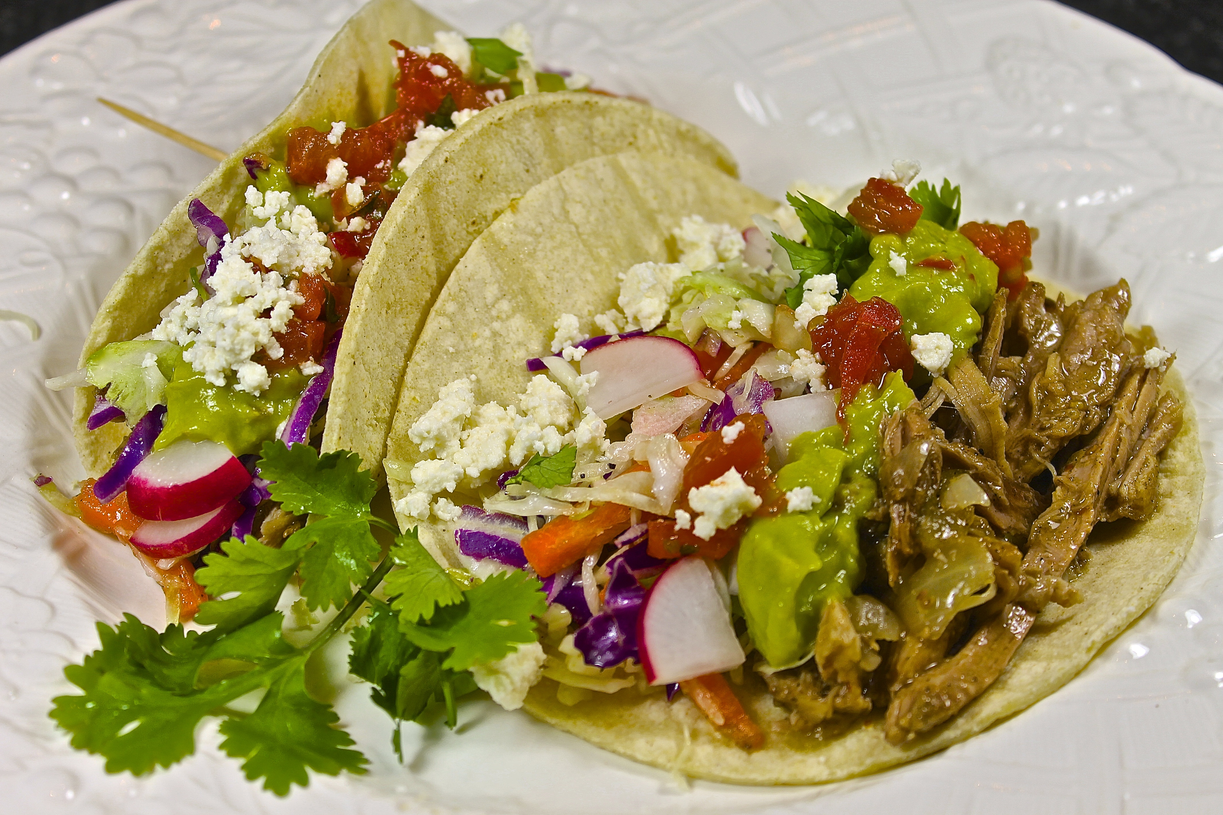 Beer Braised Pulled Pork Tacos