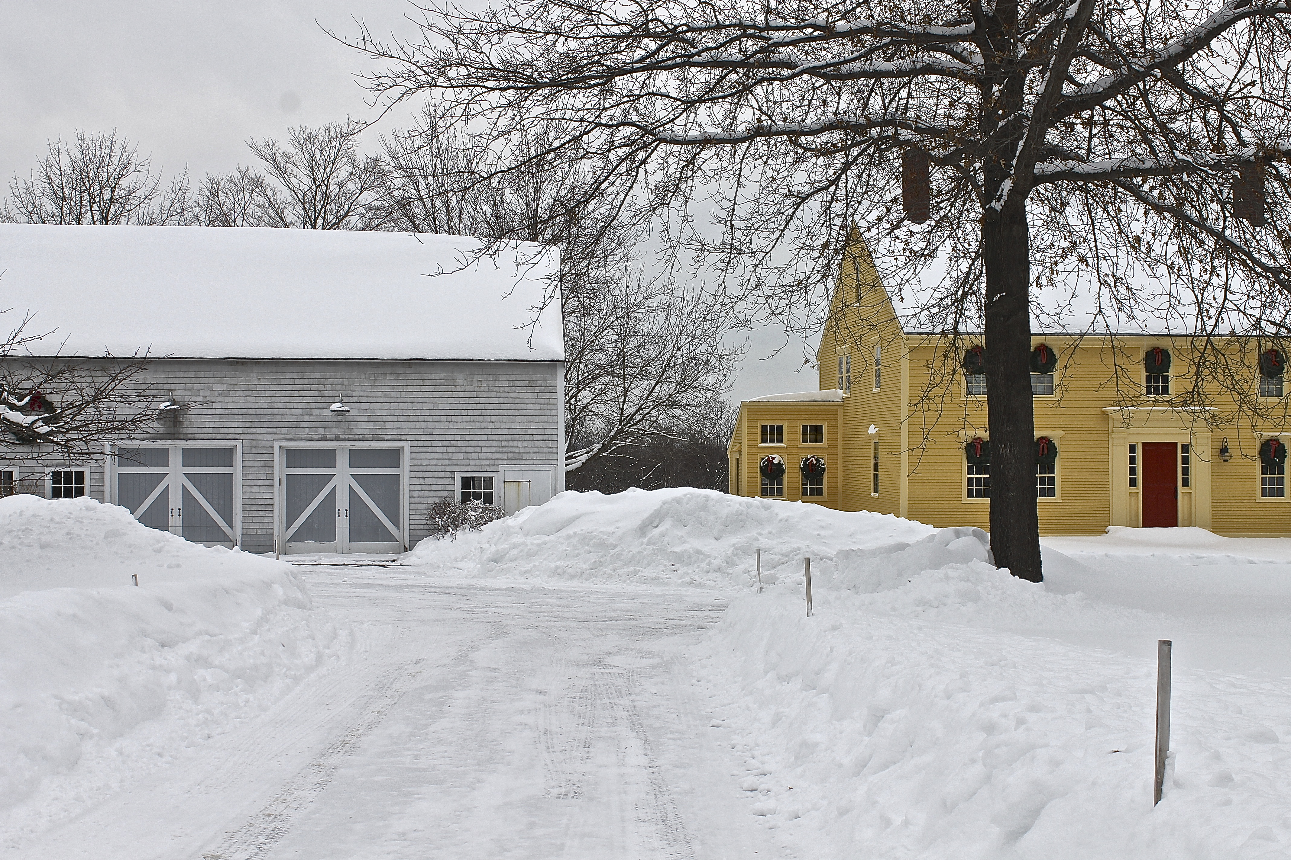 Over Thirty Inches Of Snow On The Ground