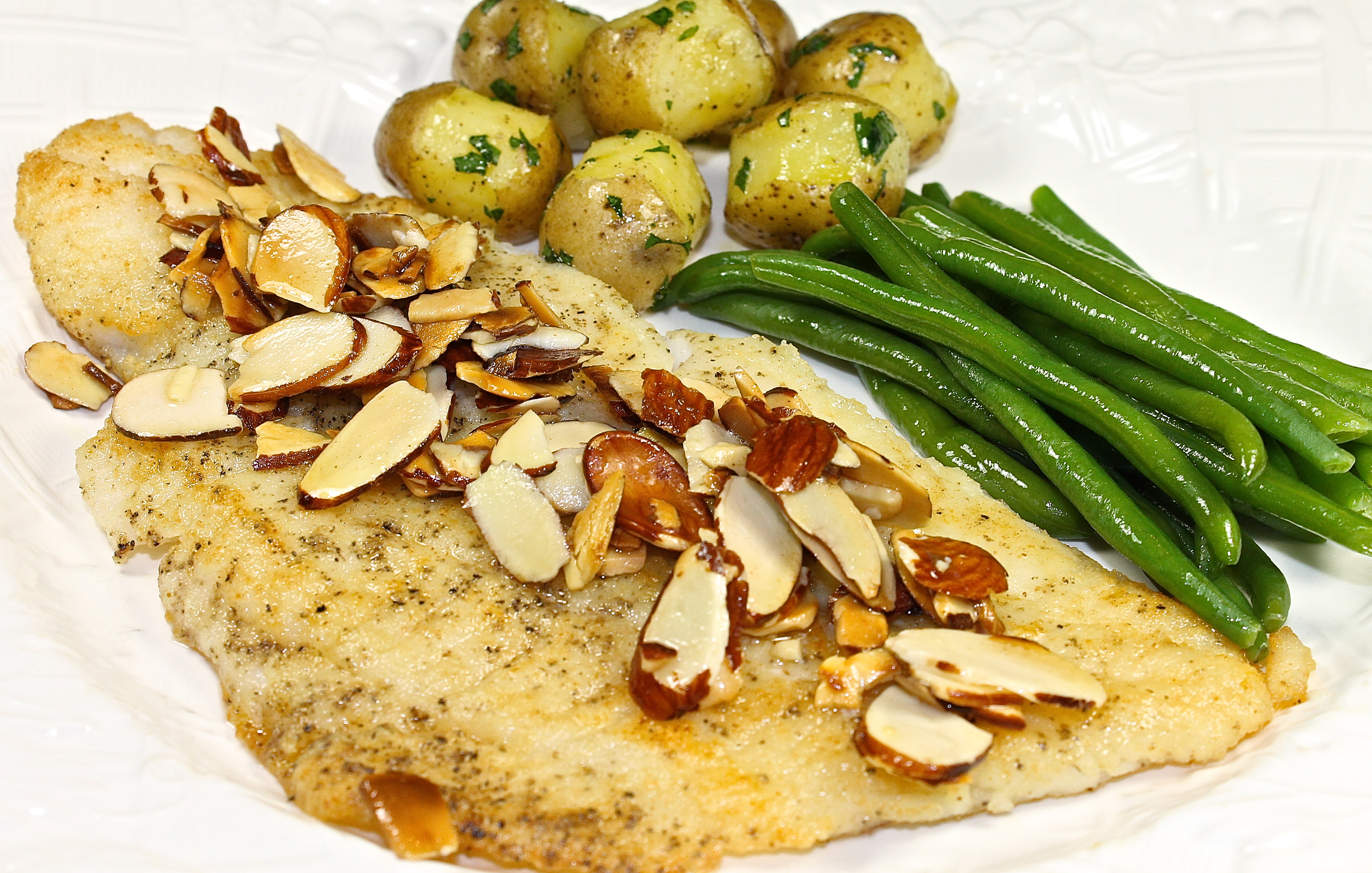 fish almandine or almondine