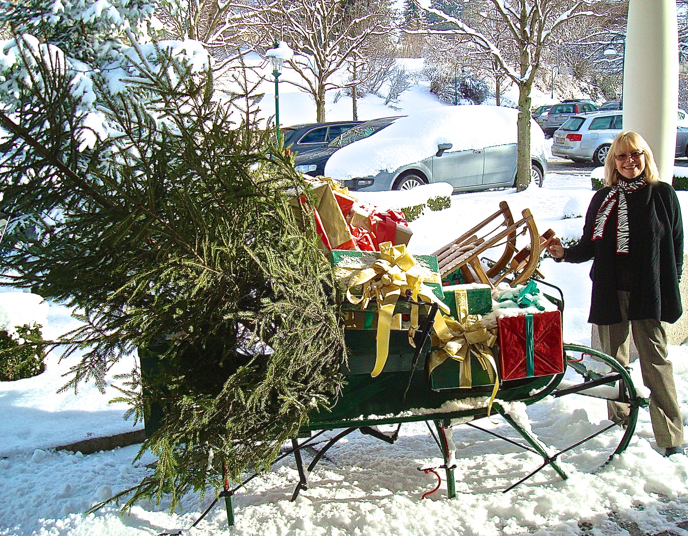 Oh What Fun To Ride In An Open Sleigh Full Of Presents