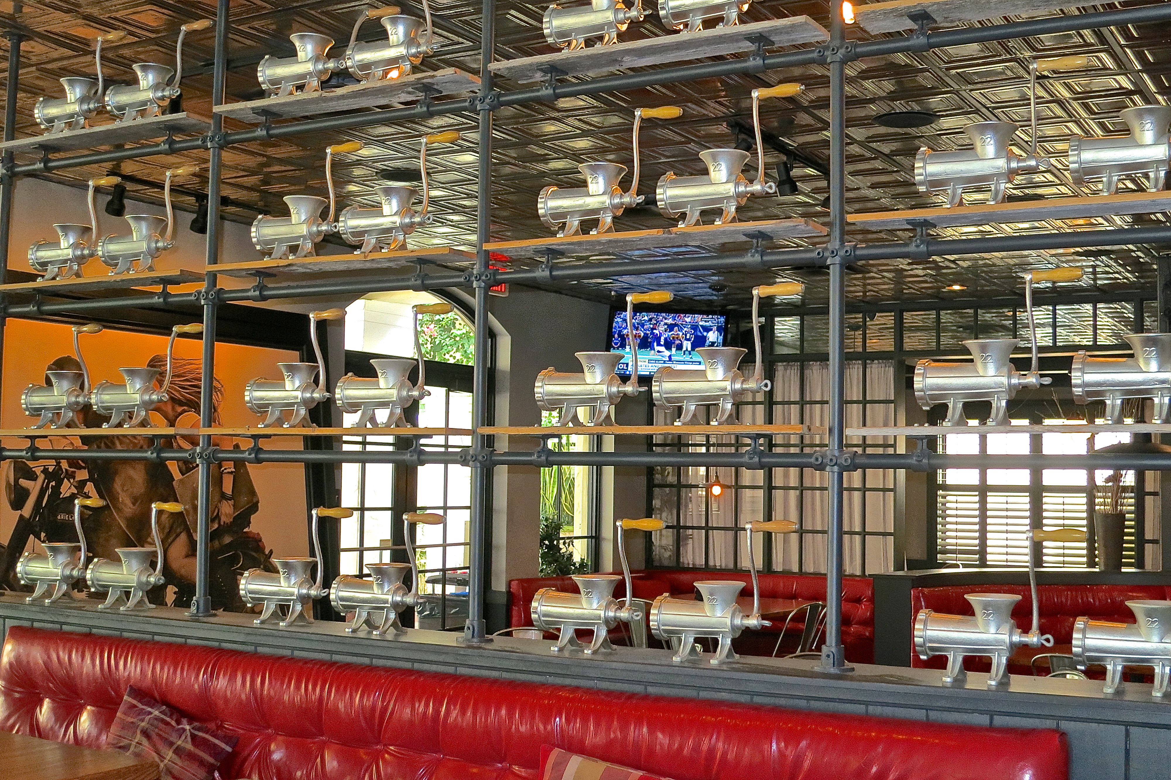 Meat Grinders Make A Clever Room Divider 
