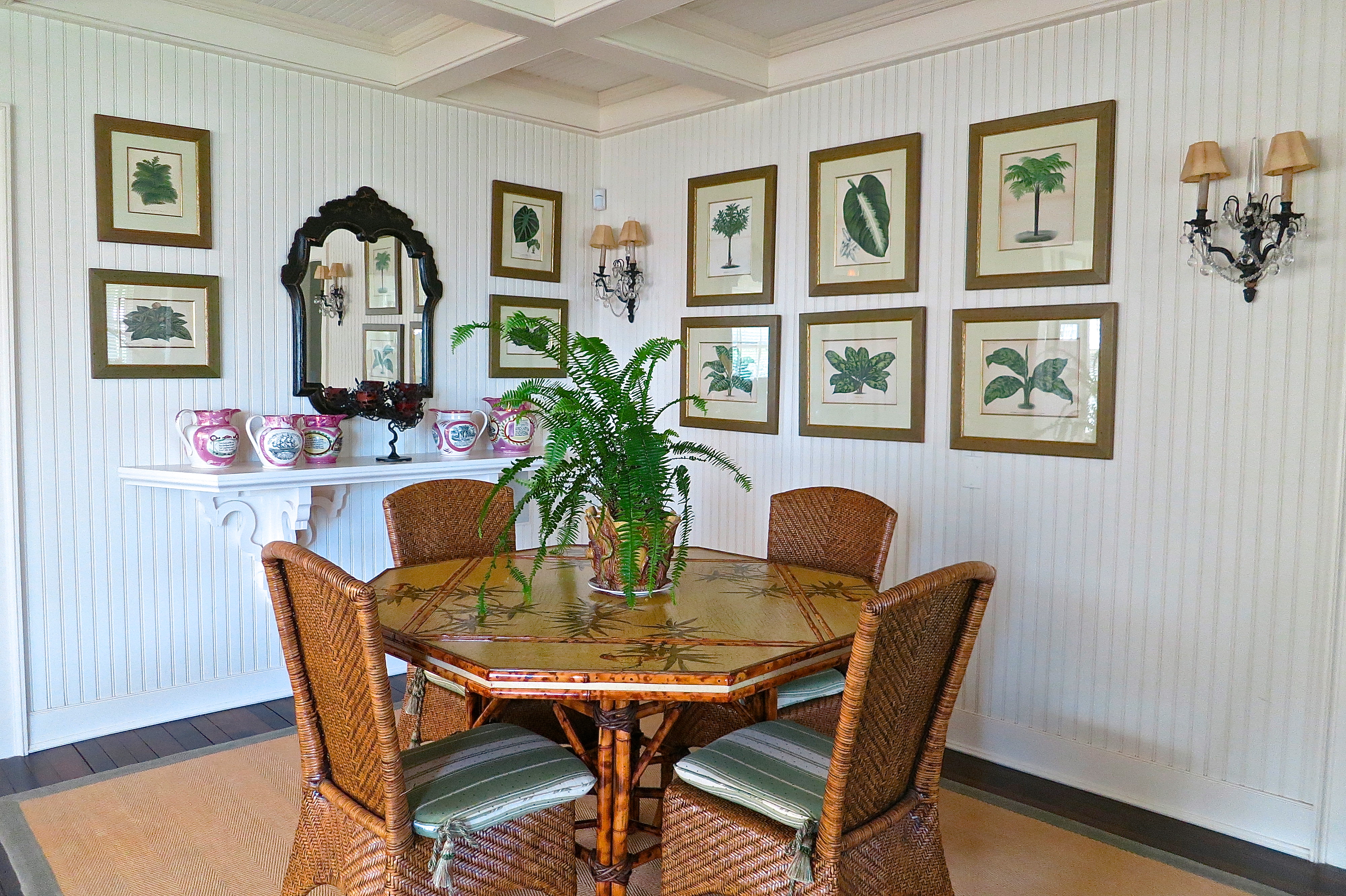 One Of Two Dining Areas