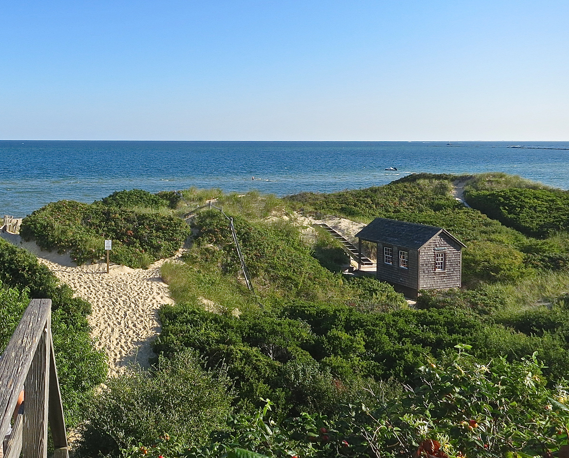 The Beaches Are Edged With Sand Dunes And Sea Oats
