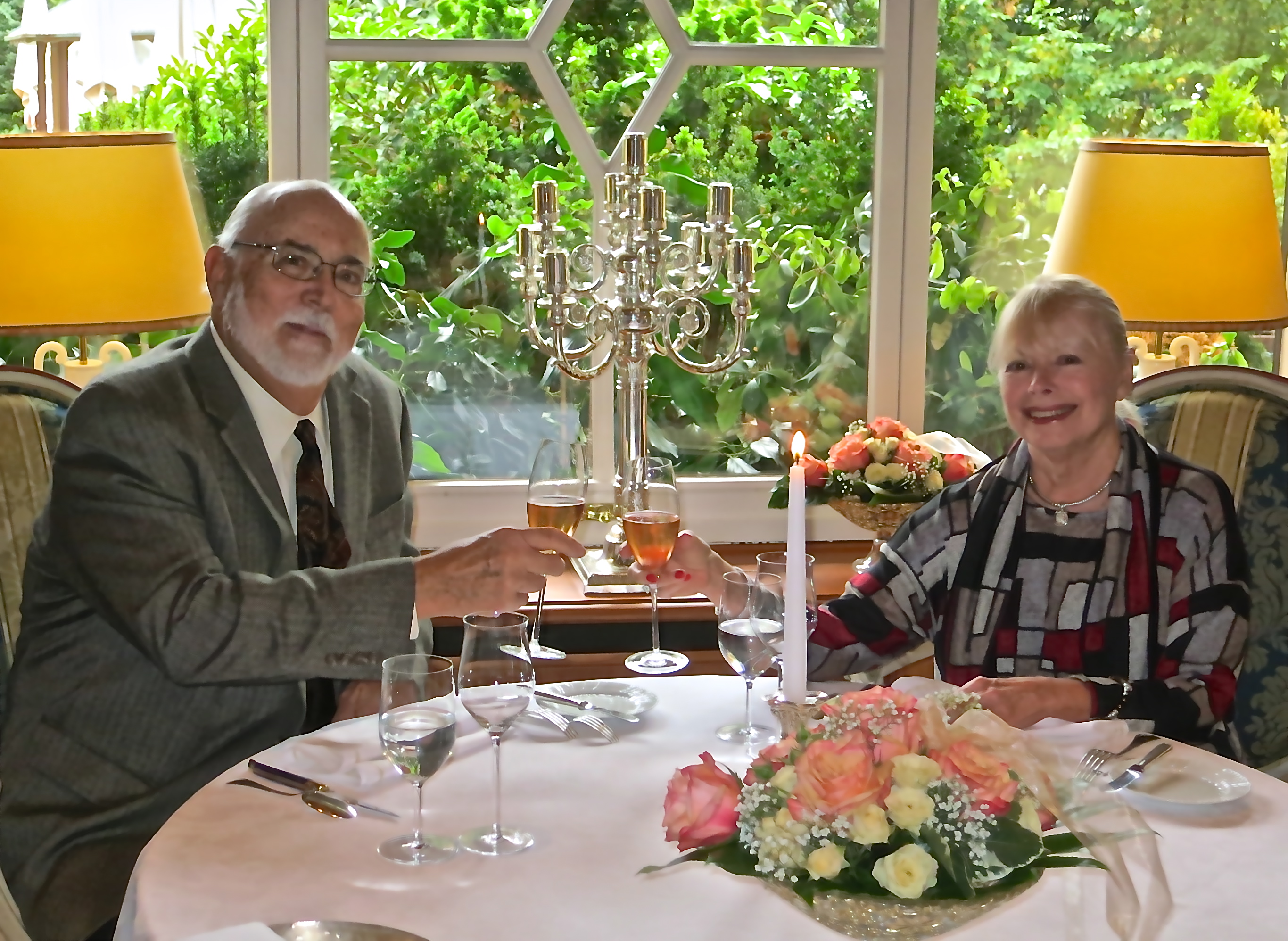 lunch at restaurant Bareiss