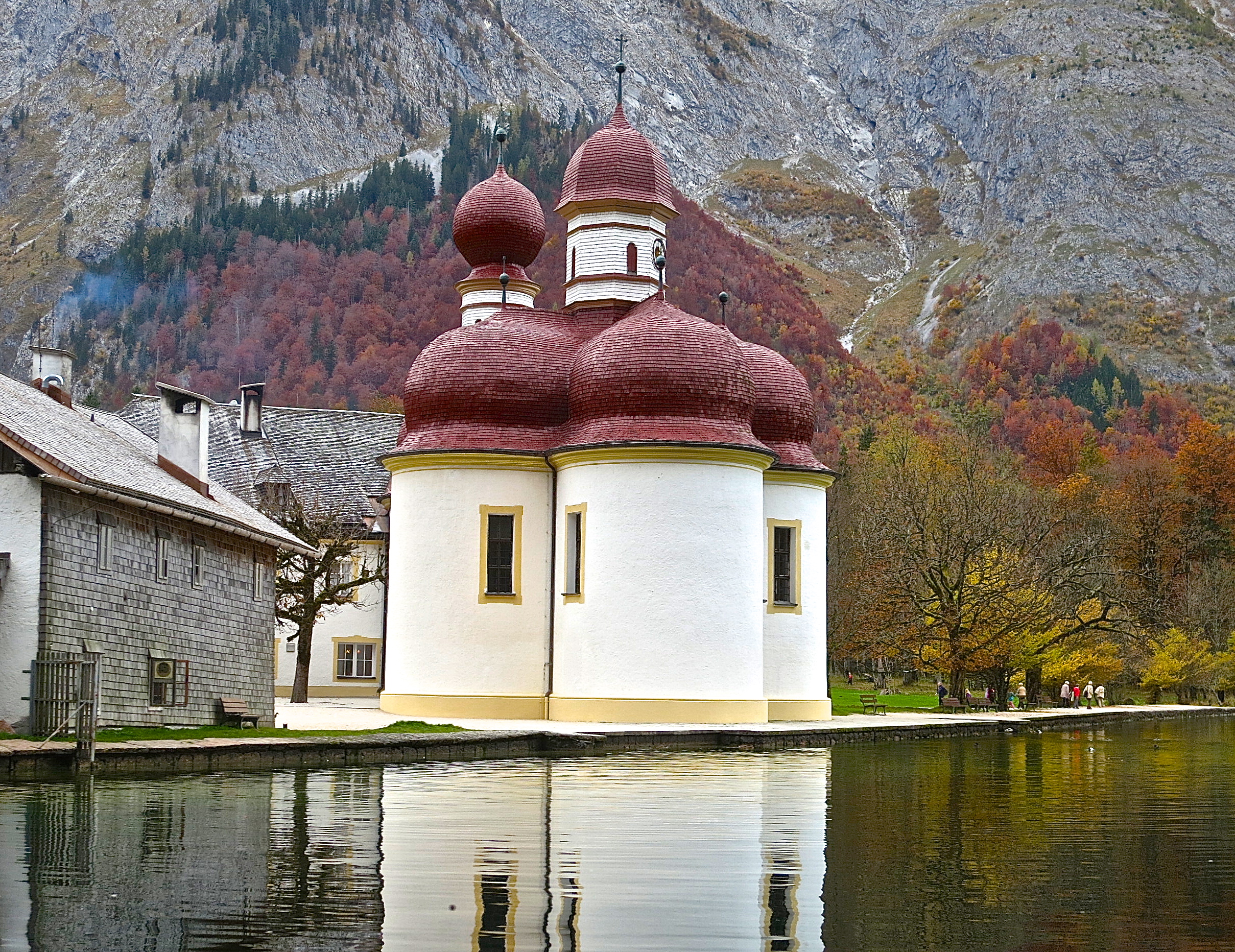 St. Bartholomew’s church on Lake Königssee