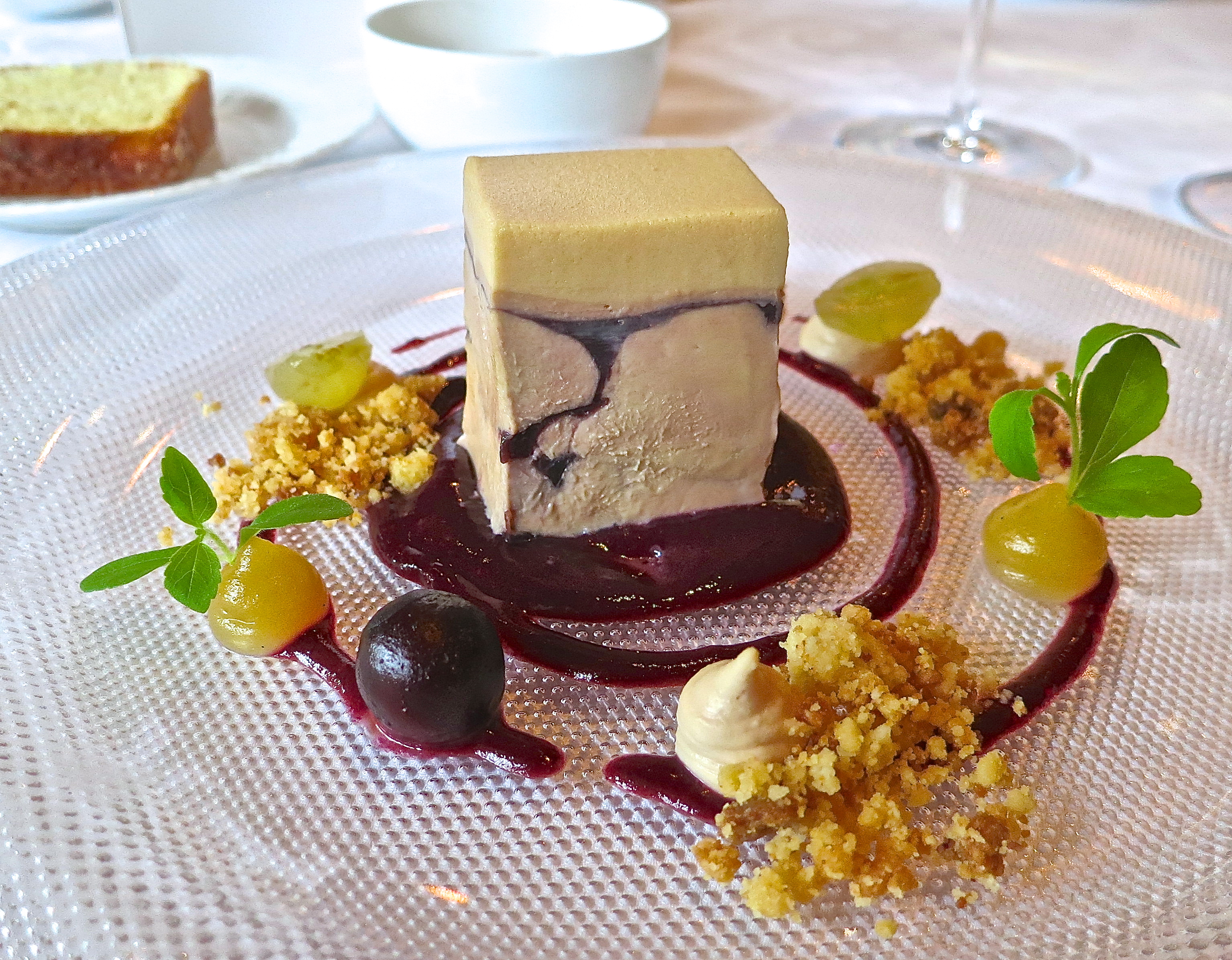 Assorted Goose Foie Gras With Fragolino Grapes And Salted Caramel