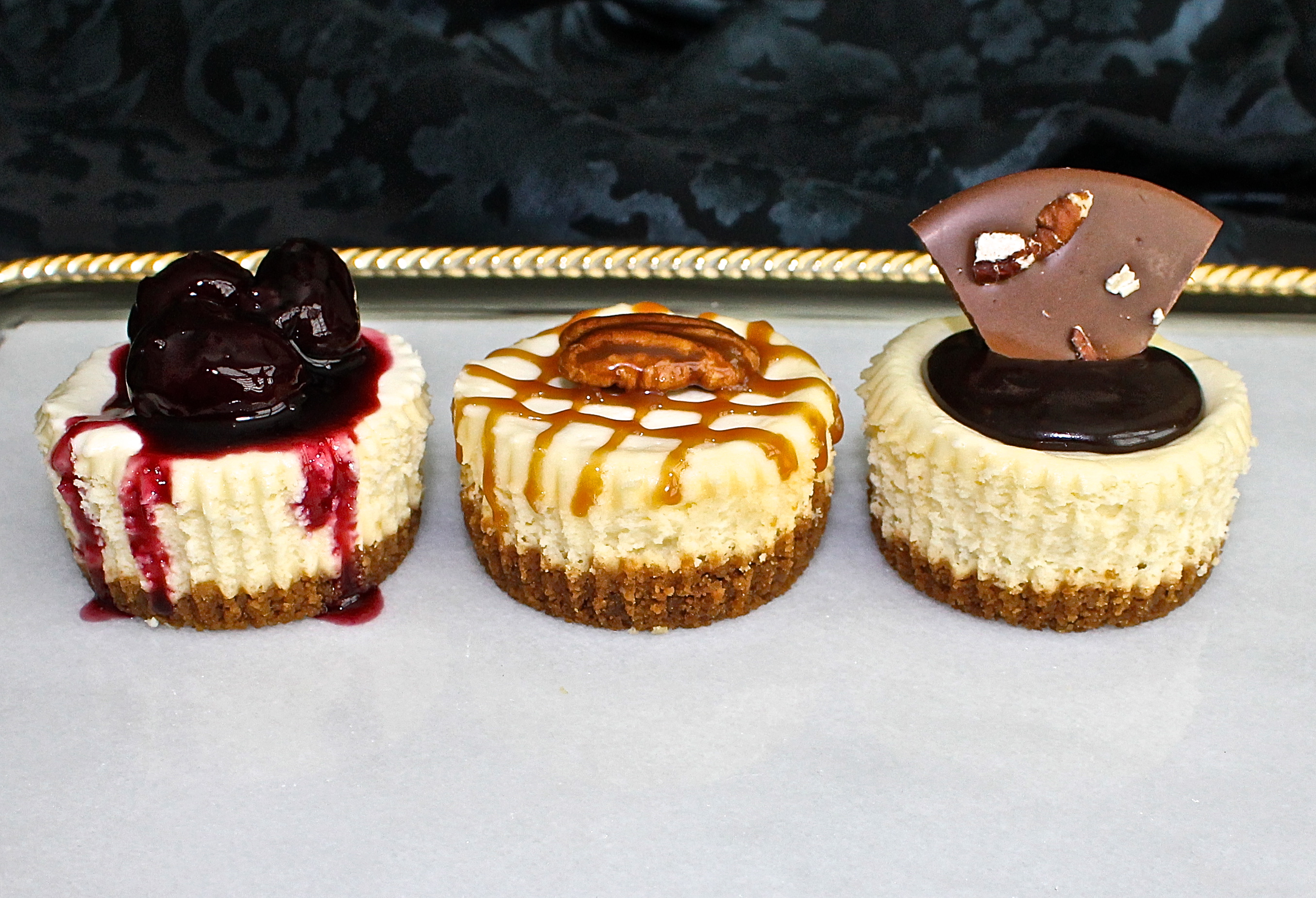 Mini Cheesecakes, A Decedent Bite Of Deliciousness