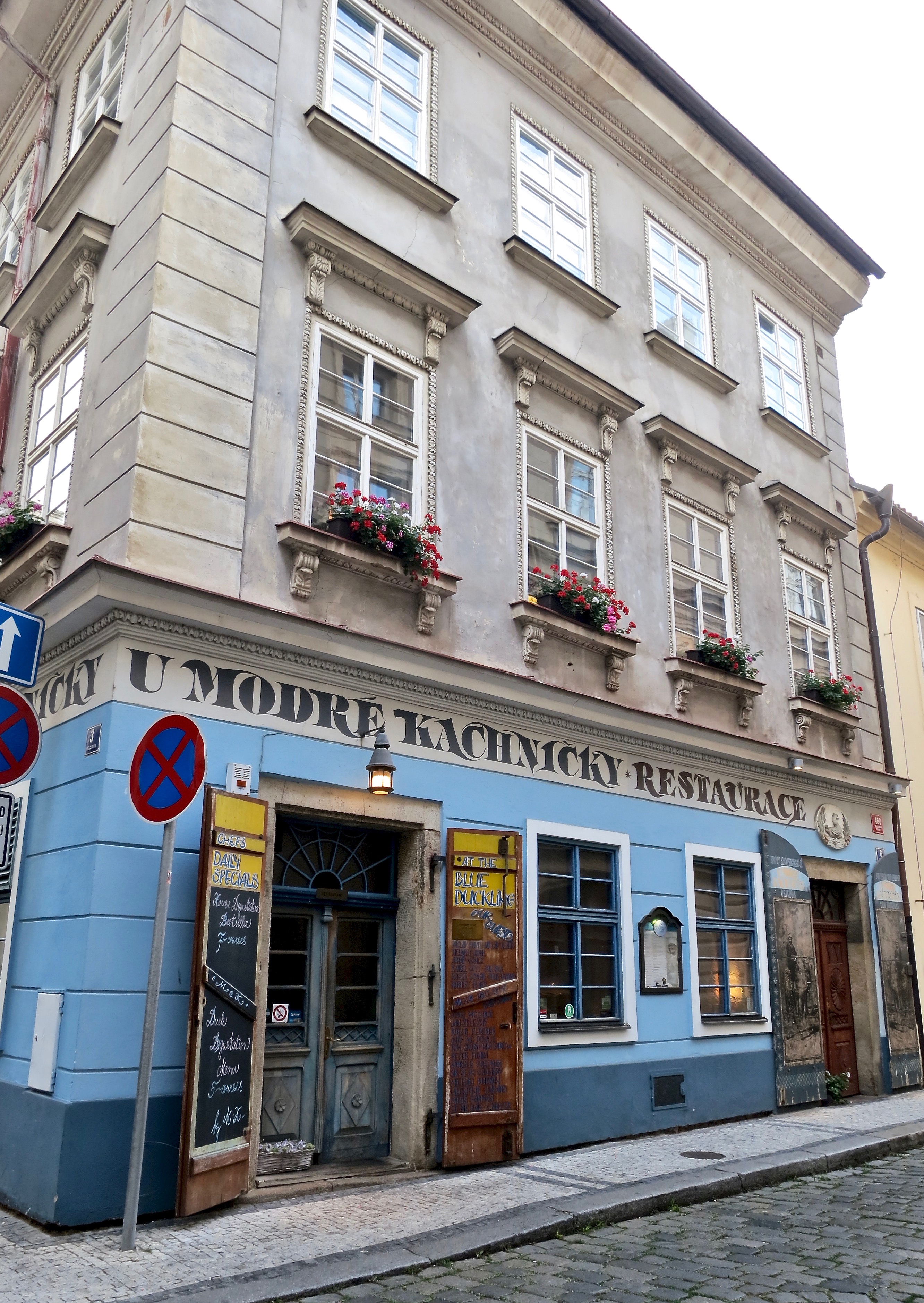 traditional restaurant in Prague