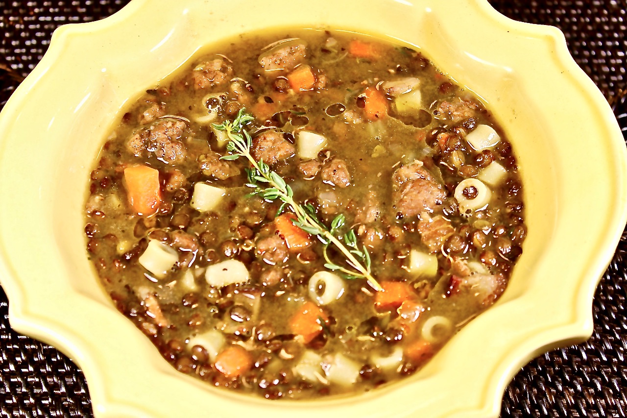 Italian Sausage And Pasta Soup