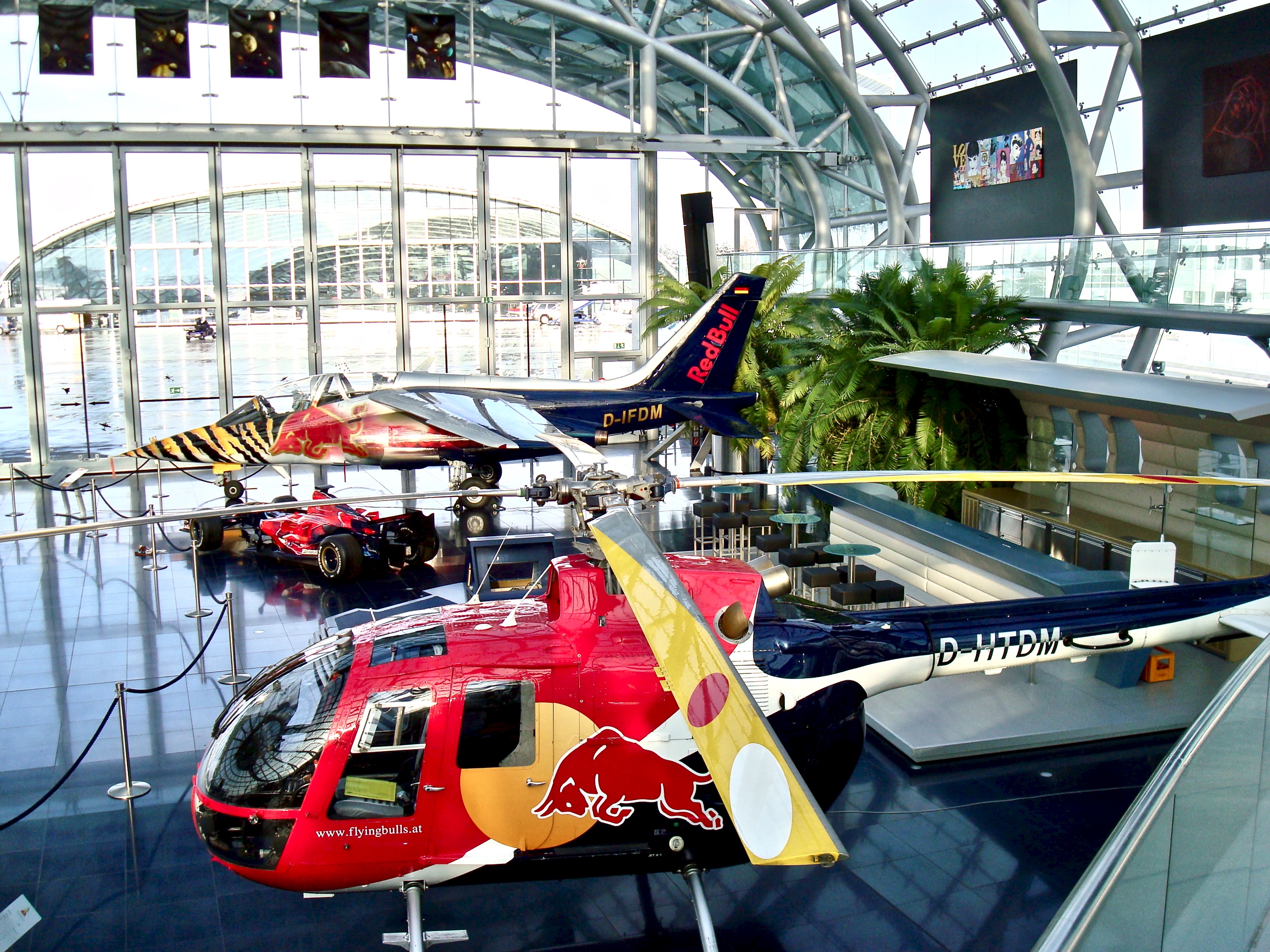 Red Bull Collection At Hanger 7