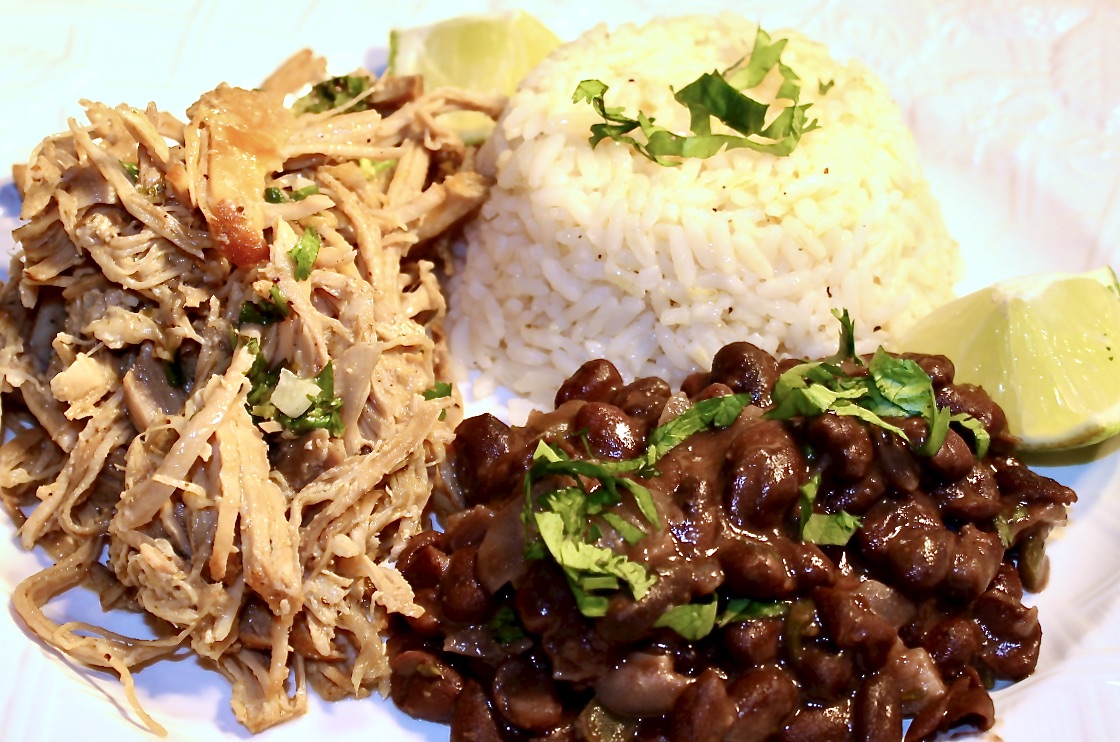 cuban roast pork and black beans
