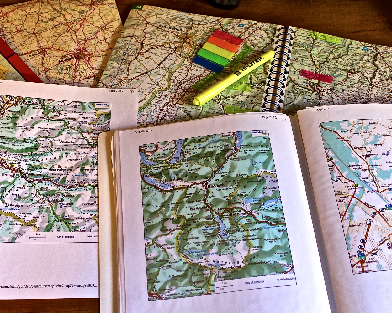 making a map book