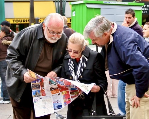 always carry a map when traveling