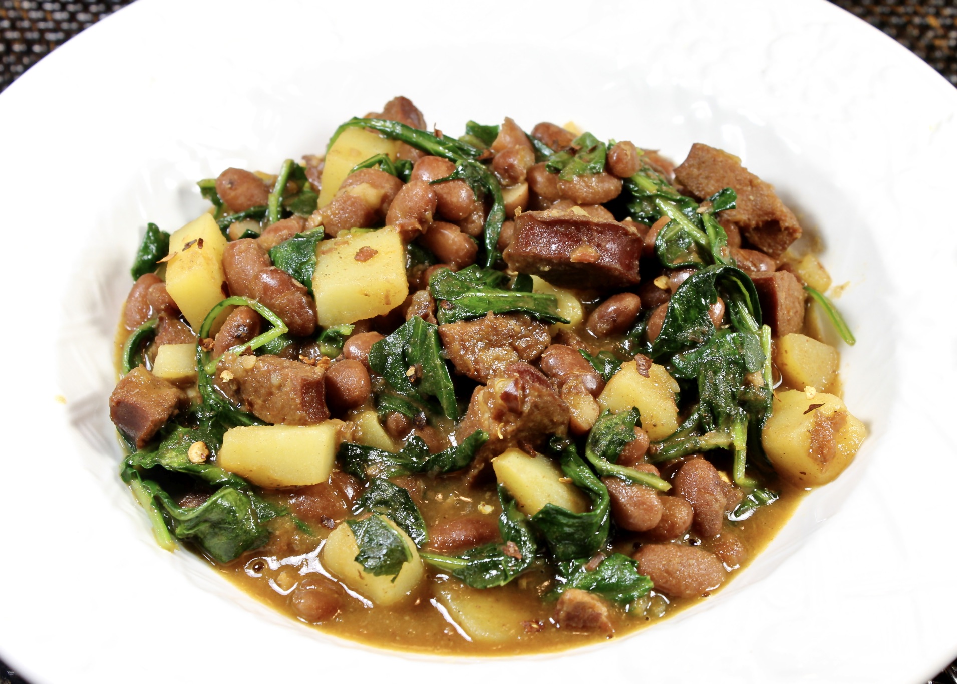 Portuguese bean stew