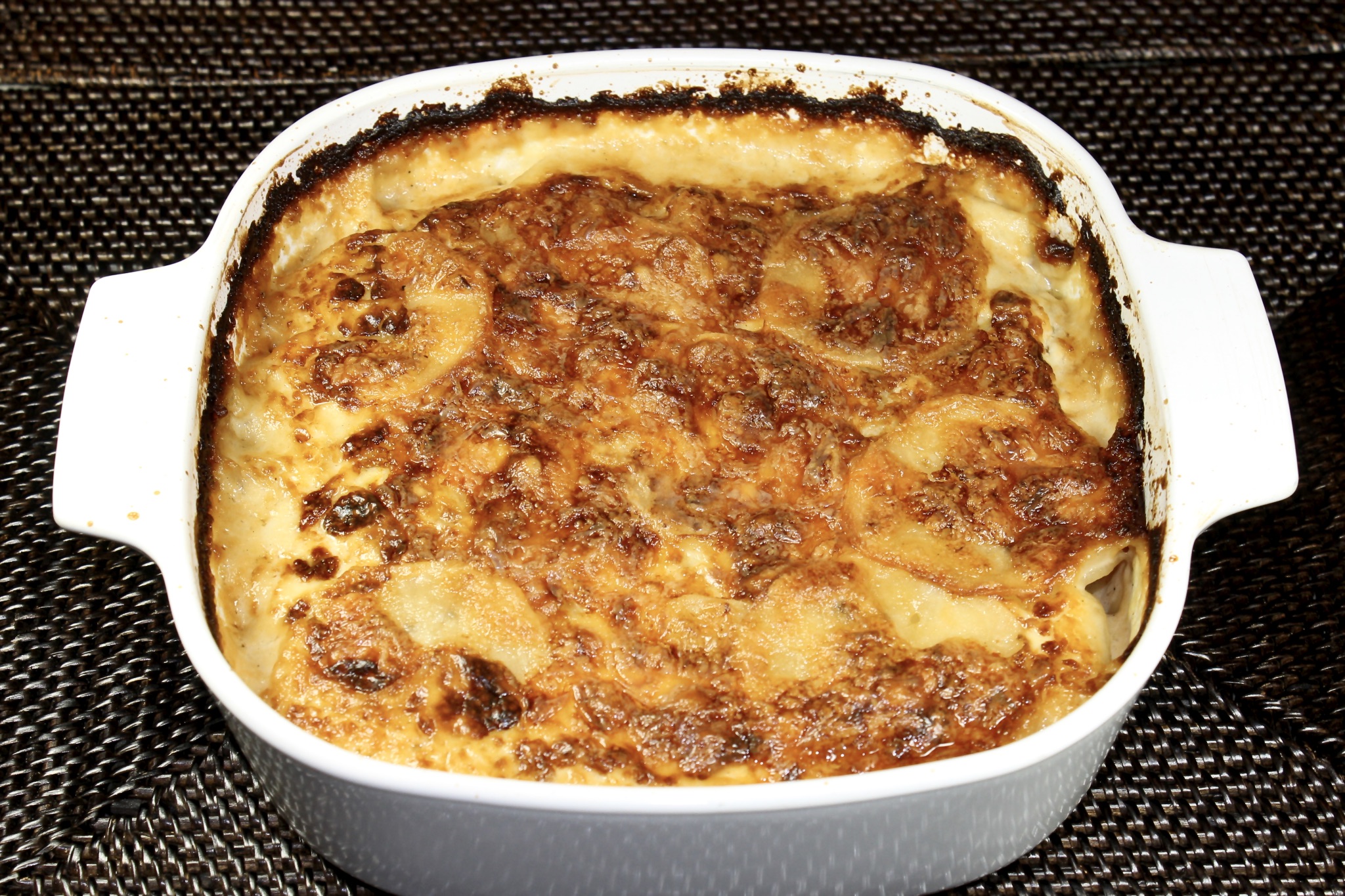 potato and fennel au gratin