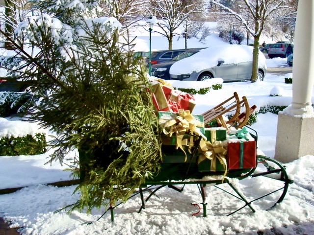 christmas sleigh 