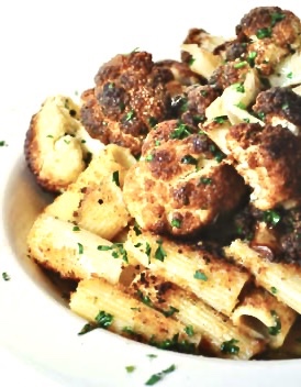 rigatoni with cauliflower
