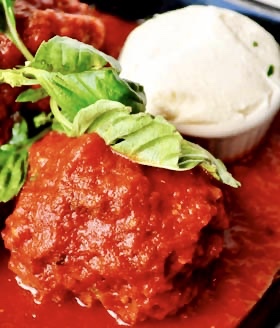 meatballs with ricotta