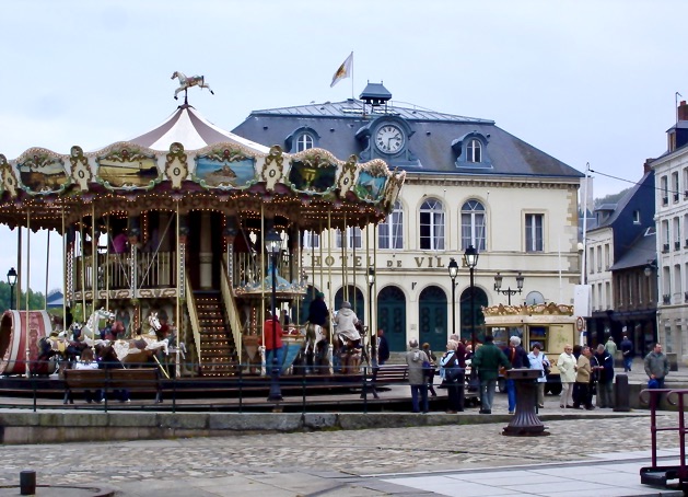 Honfleur carousel