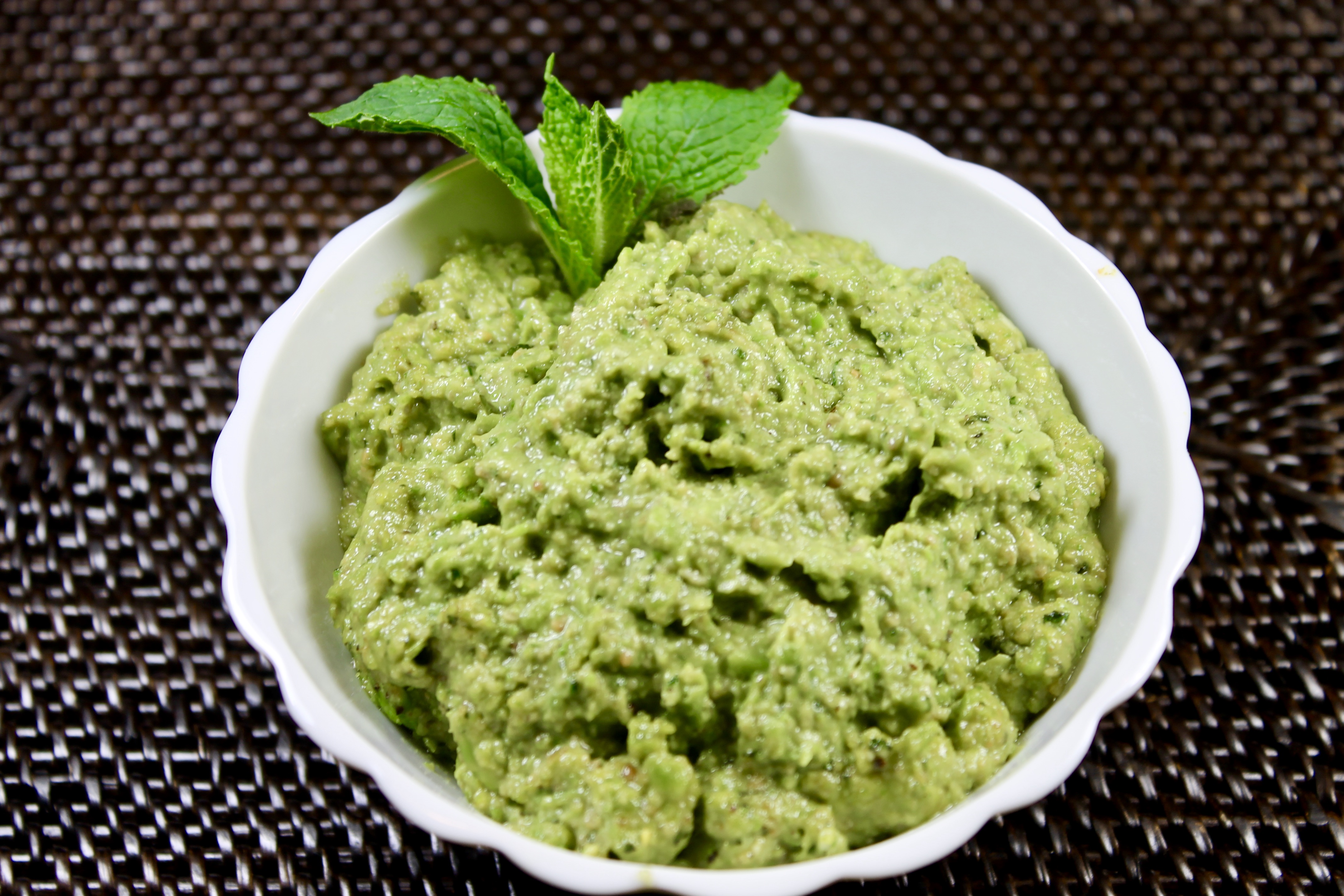 mint pea pesto