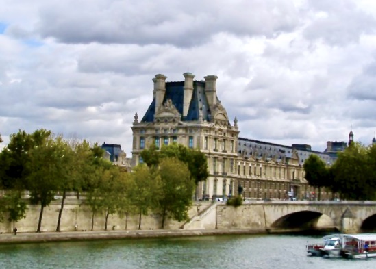 beautiful buildings along the seine