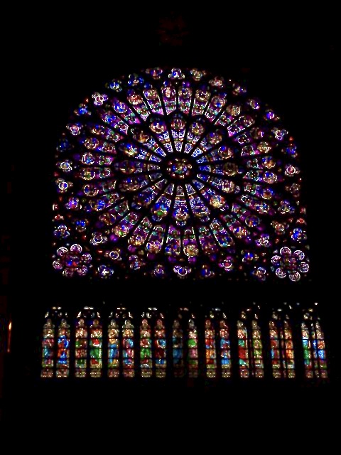 rose window Notre-Dame Cathedral