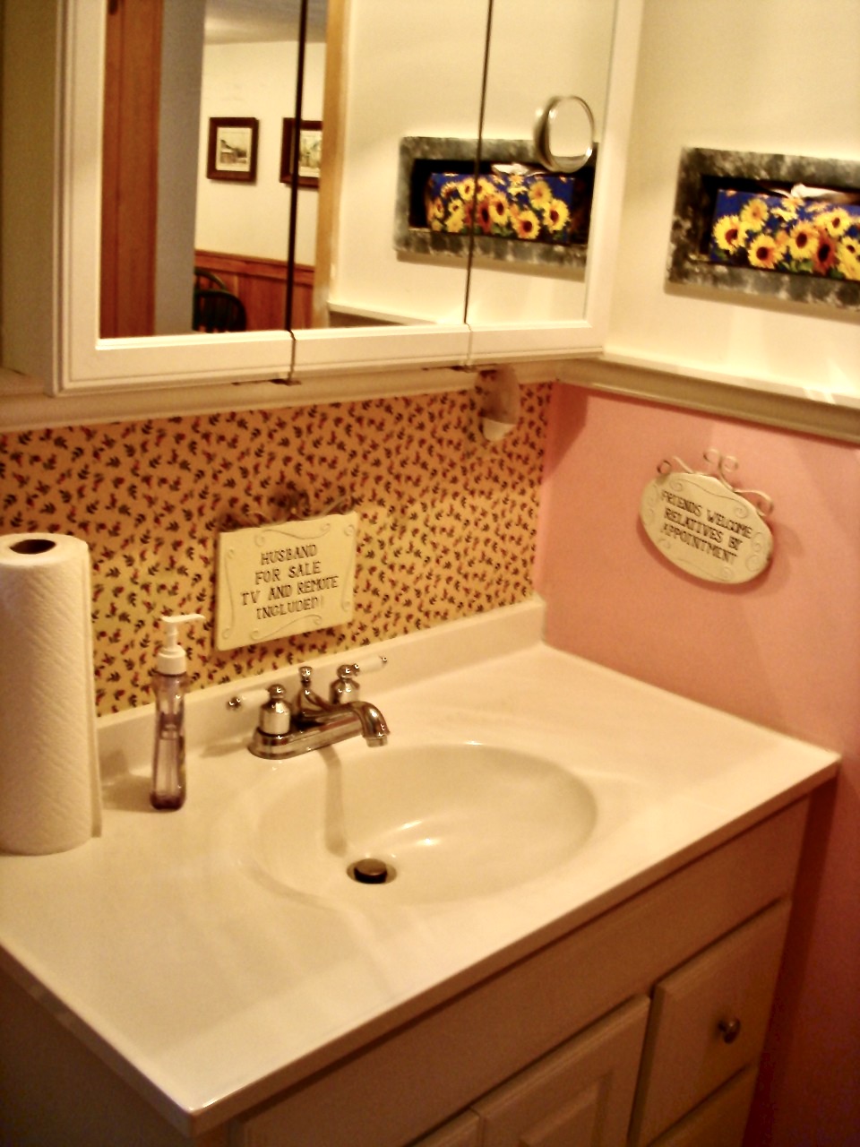 dated bathroom