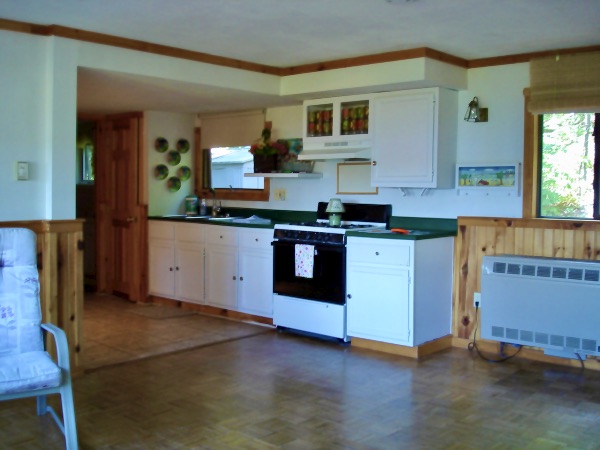 the kitchen needs to be moved