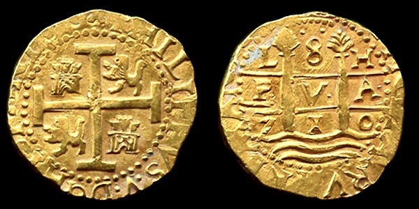 gold coins discovered in Spanish shipwreck
