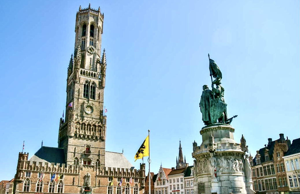 Bruges Belfry Tower Market Square