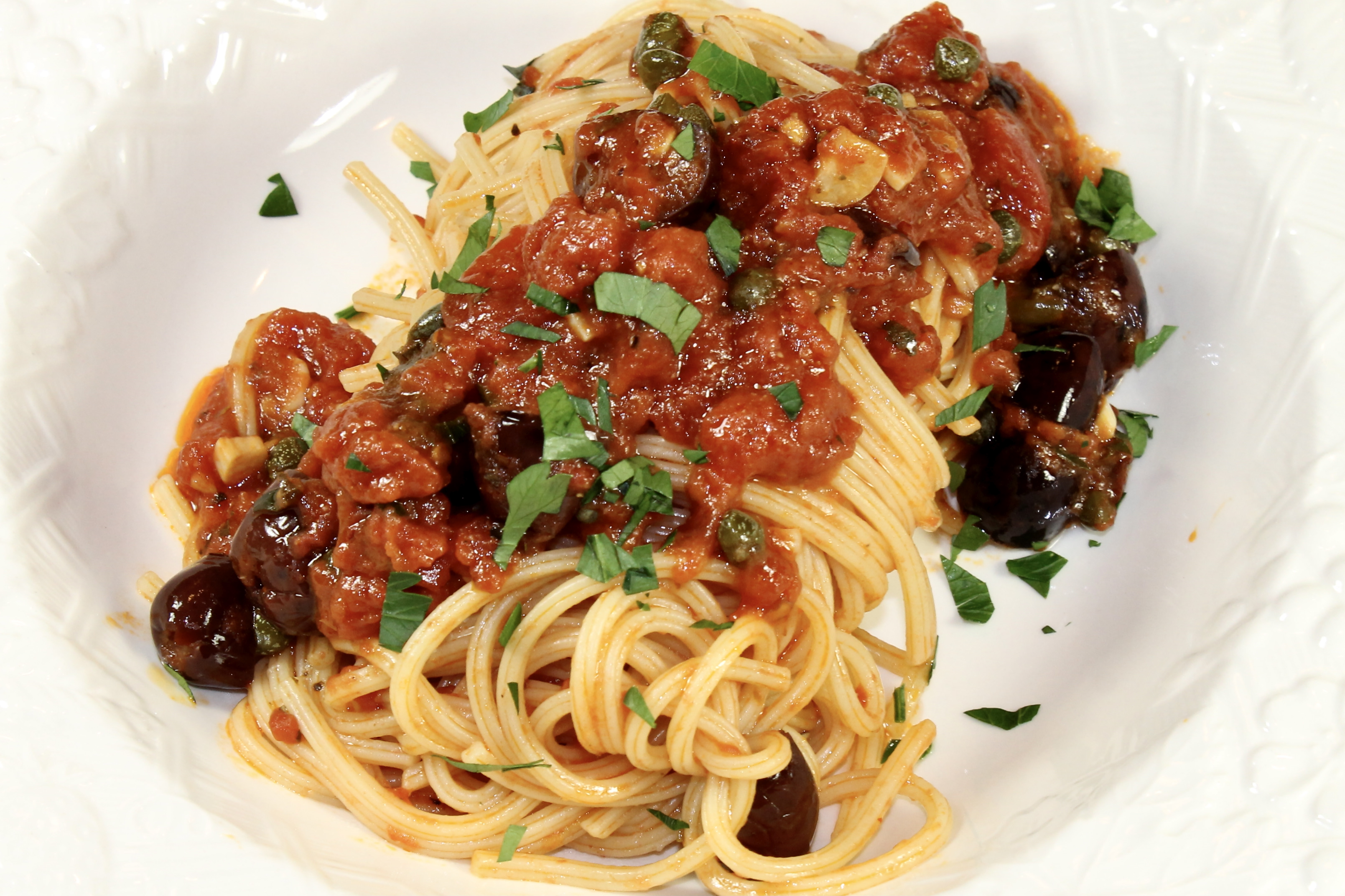 spaghetti alla puttanesca