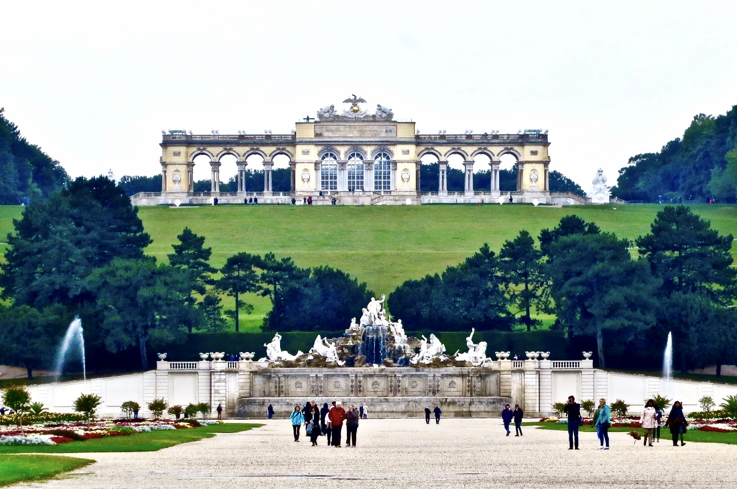 The Gloriette At The Schoenbrunn Palace
