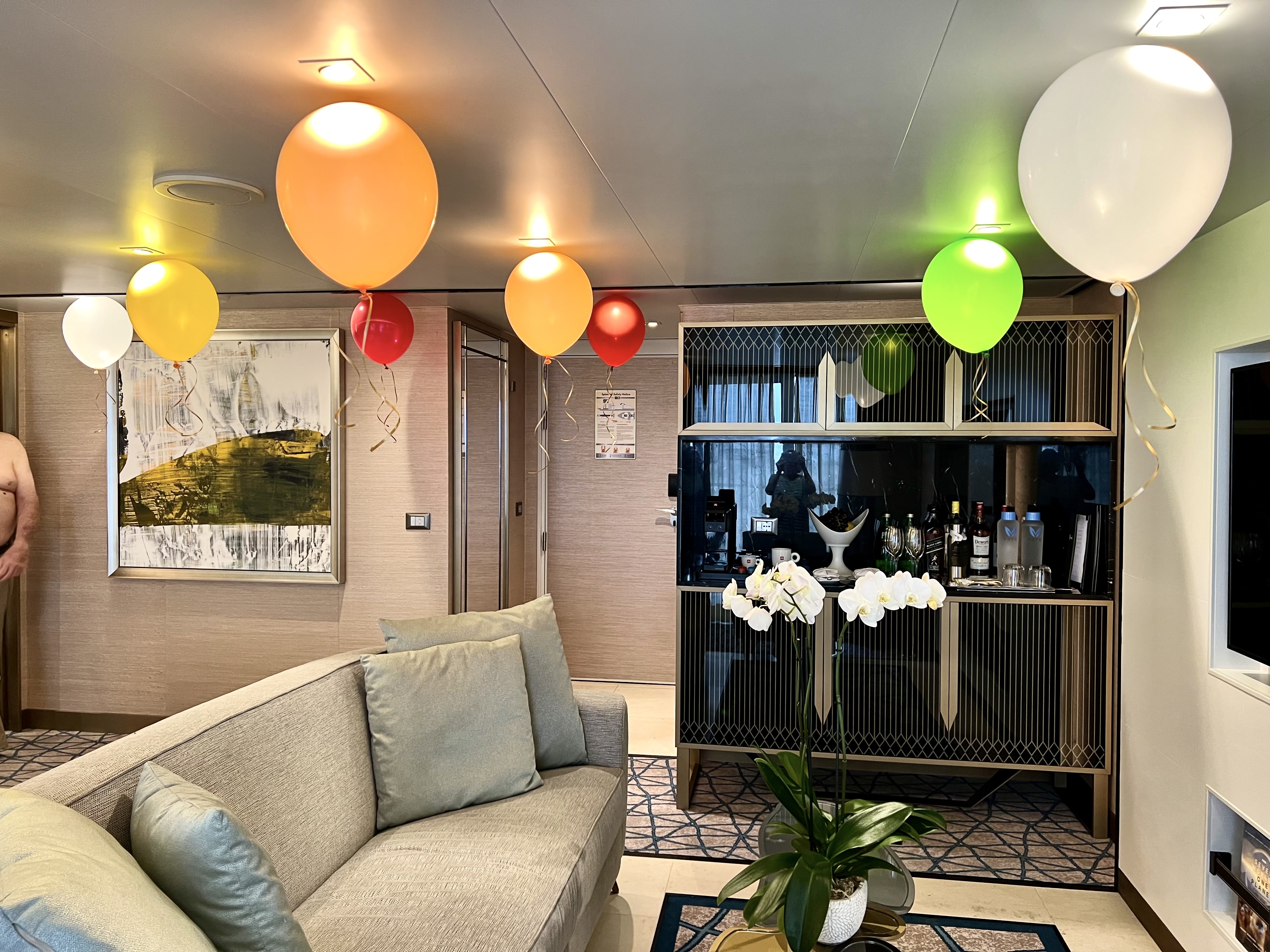 our decorated suite