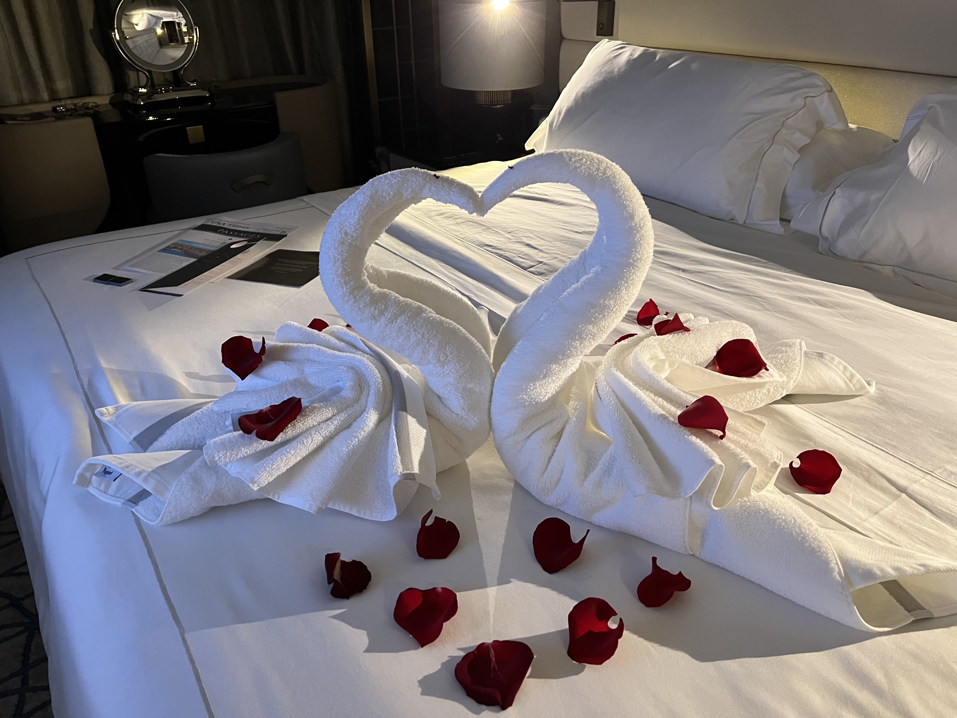 romantic swans