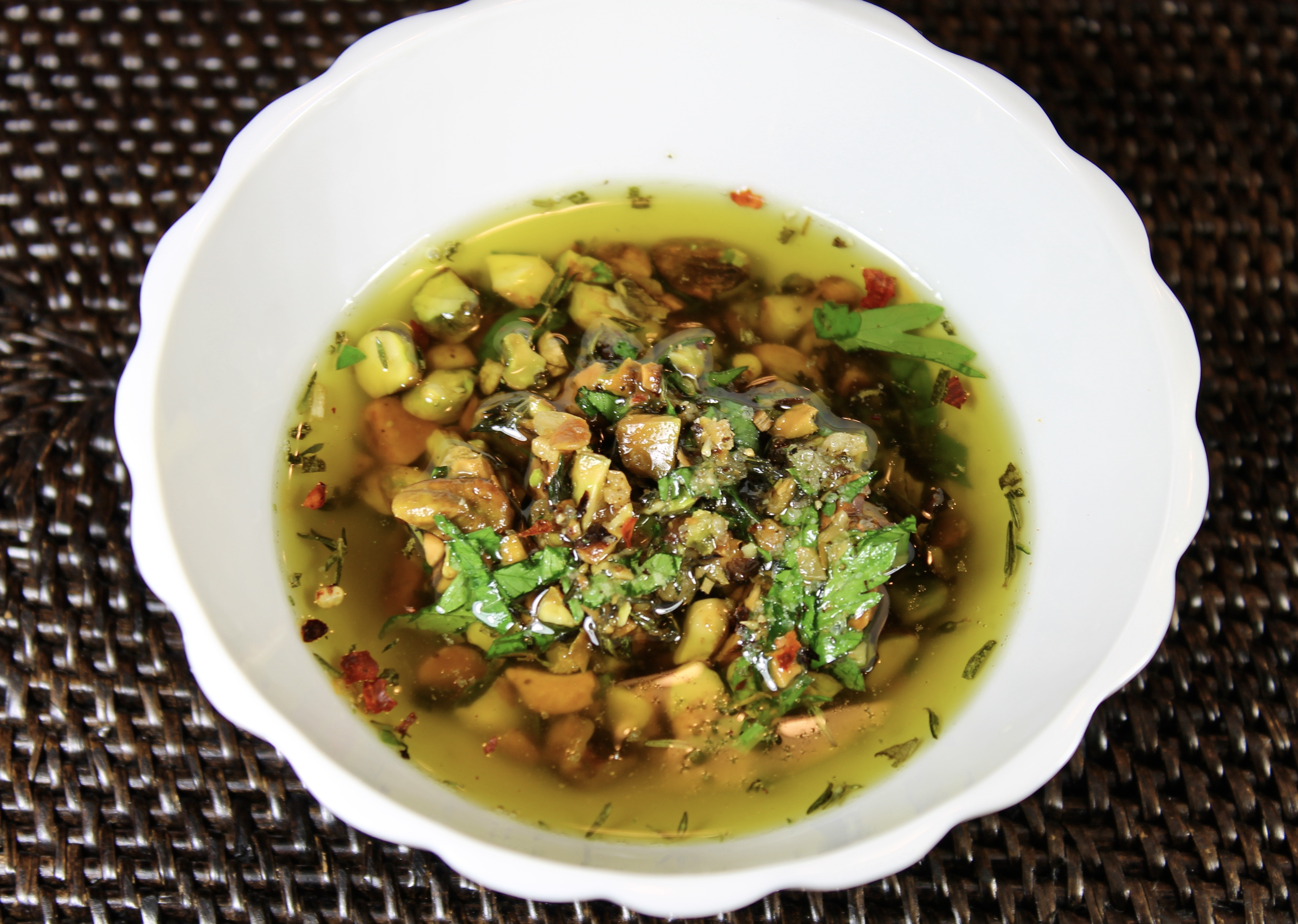Pistachio Herb Sauce