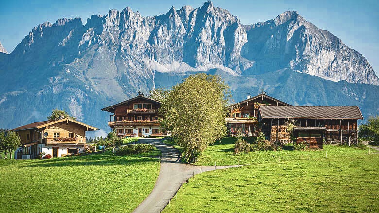 beautiful tyrol countryside